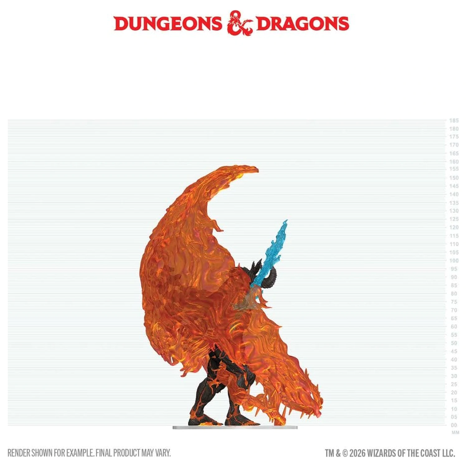 D&D Icons of the Realms Miniaturi Balor prepainat in cutie 20 cm poza produsului