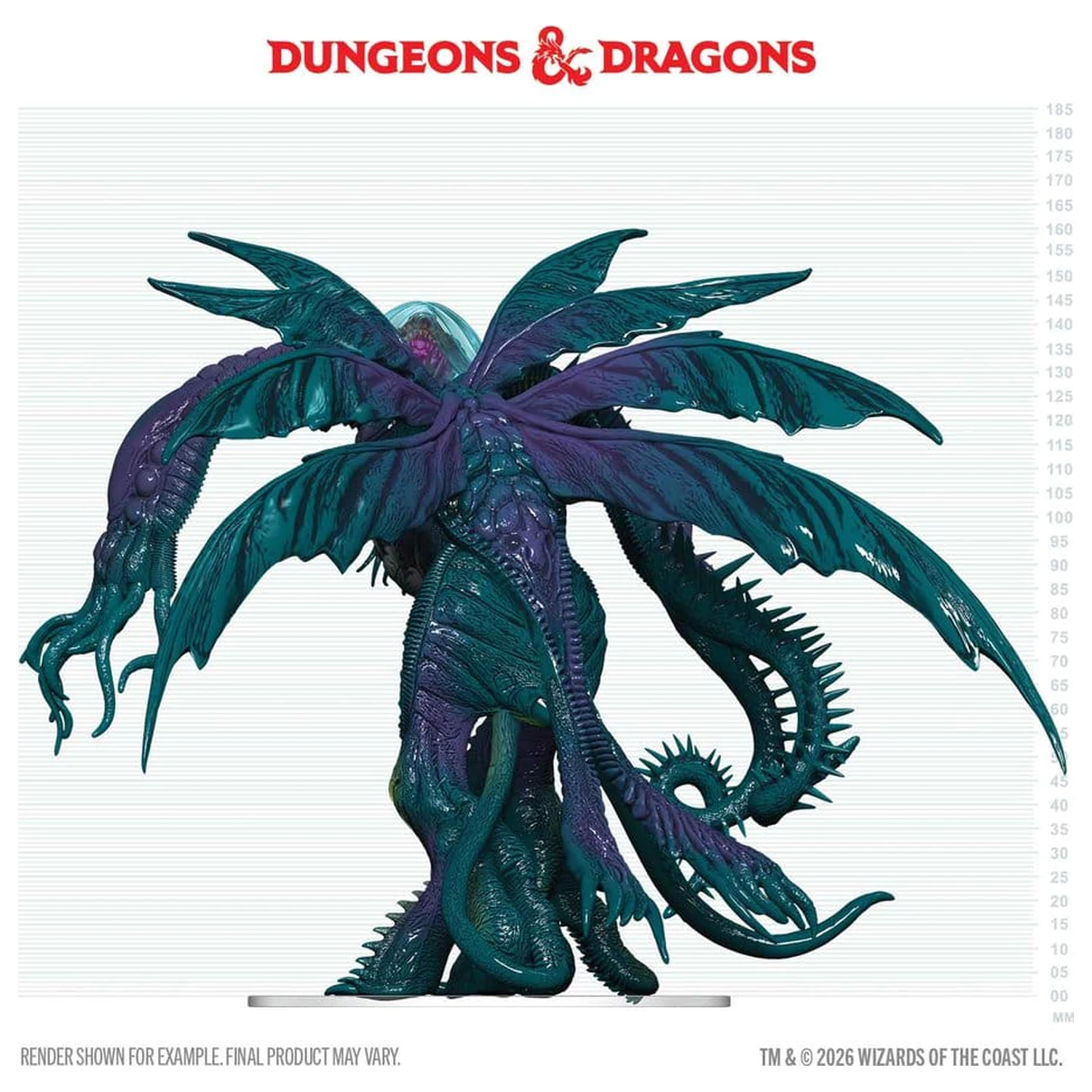 D&D Icons of the Realms Boxed prepainted Miniatures Cthulhu 20 cm poza produsului