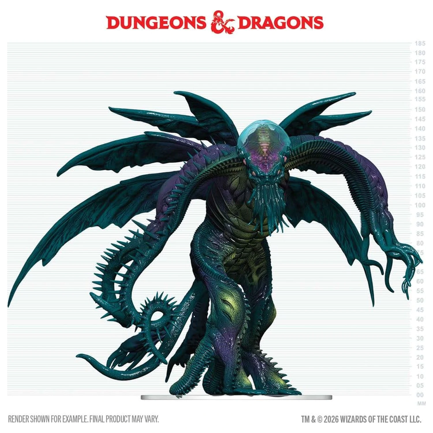 D&D Icons of the Realms Boxed prepainted Miniatures Cthulhu 20 cm poza produsului