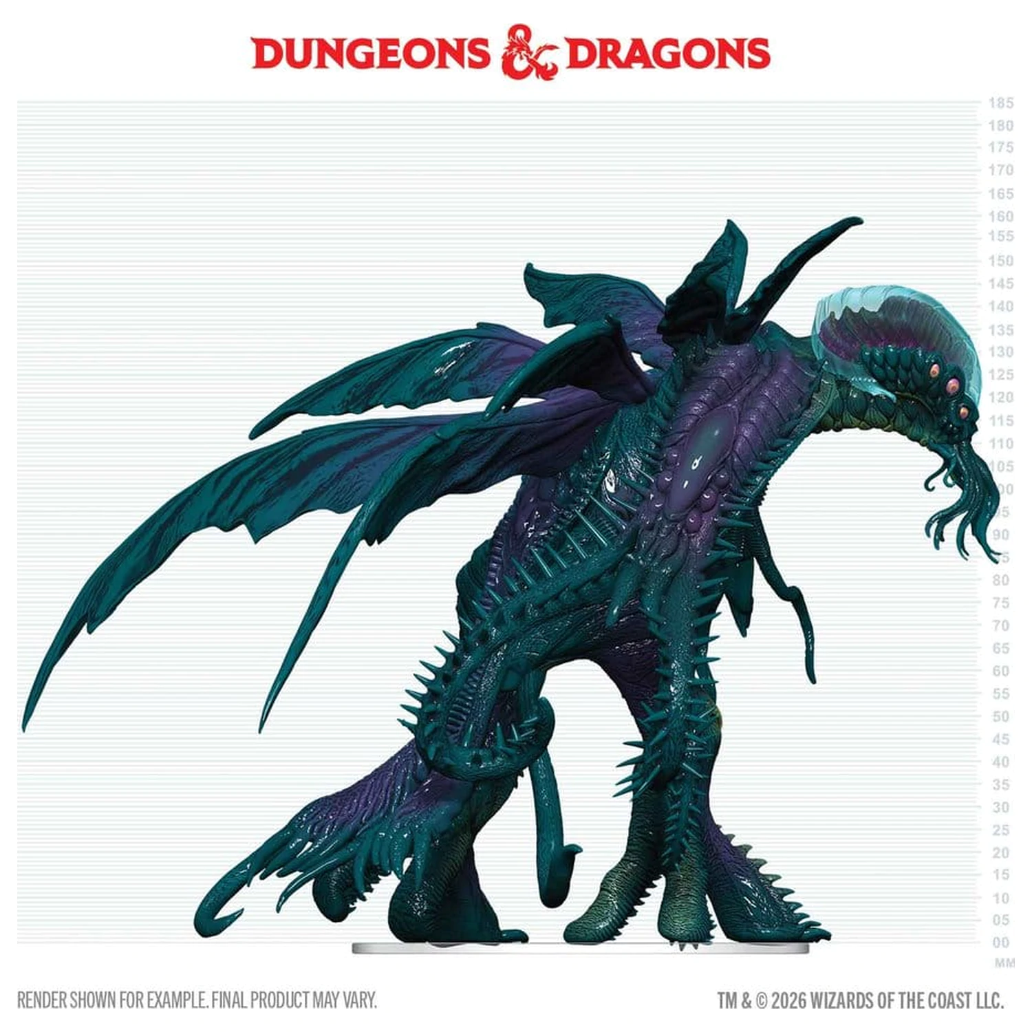 D&D Icons of the Realms Boxed prepainted Miniatures Cthulhu 20 cm poza produsului