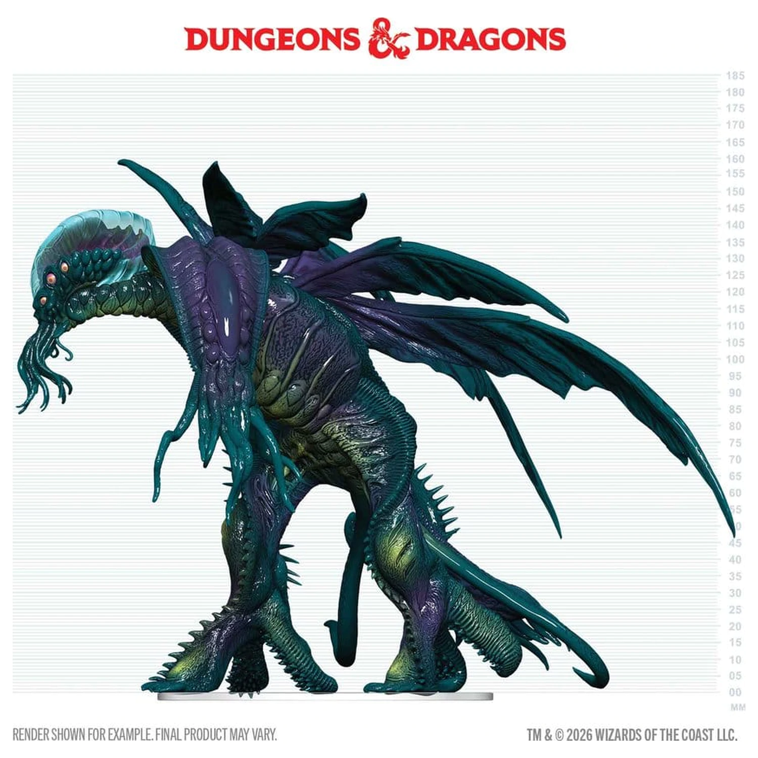 D&D Icons of the Realms Boxed prepainted Miniatures Cthulhu 20 cm poza produsului