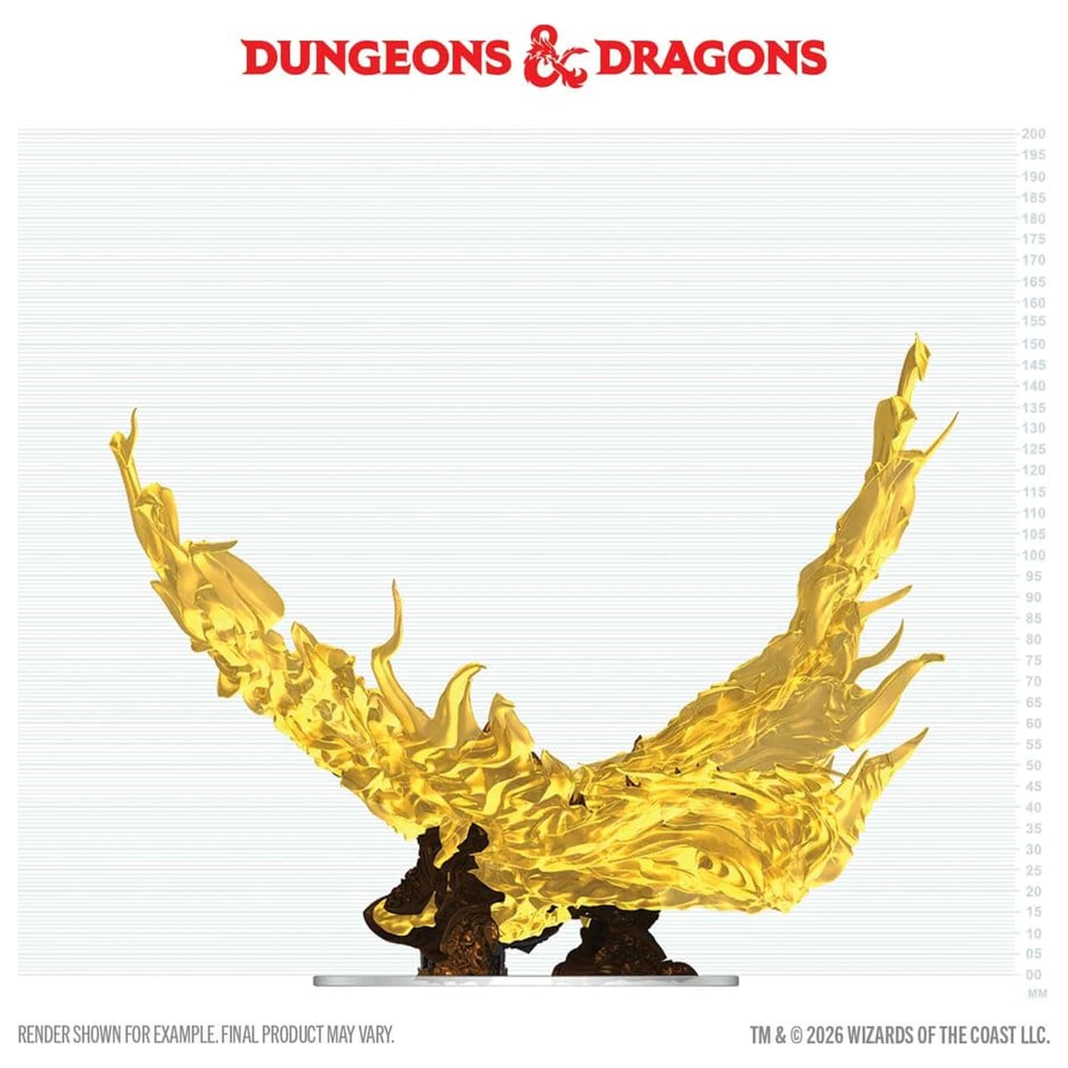 D&D Icons of the Realms Miniaturi prepainted cutie Hollow Dragon 18 cm poza produsului