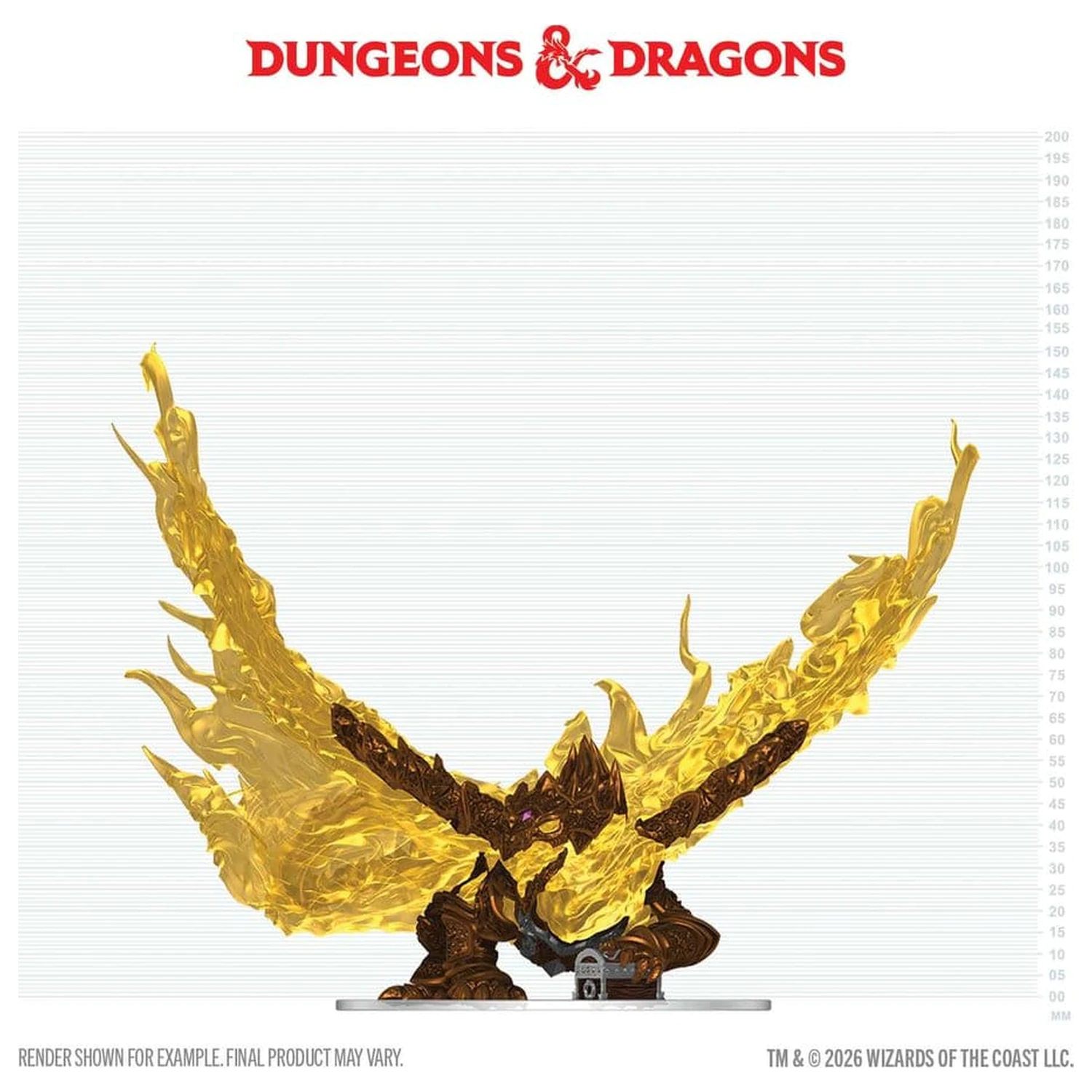 D&D Icons of the Realms Miniaturi prepainted cutie Hollow Dragon 18 cm poza produsului
