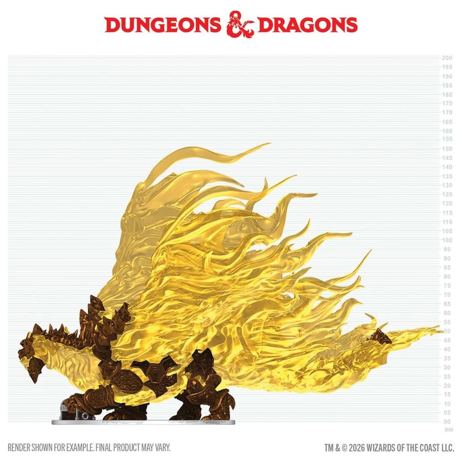 D&D Icons of the Realms Miniaturi prepainted cutie Hollow Dragon 18 cm poza produsului