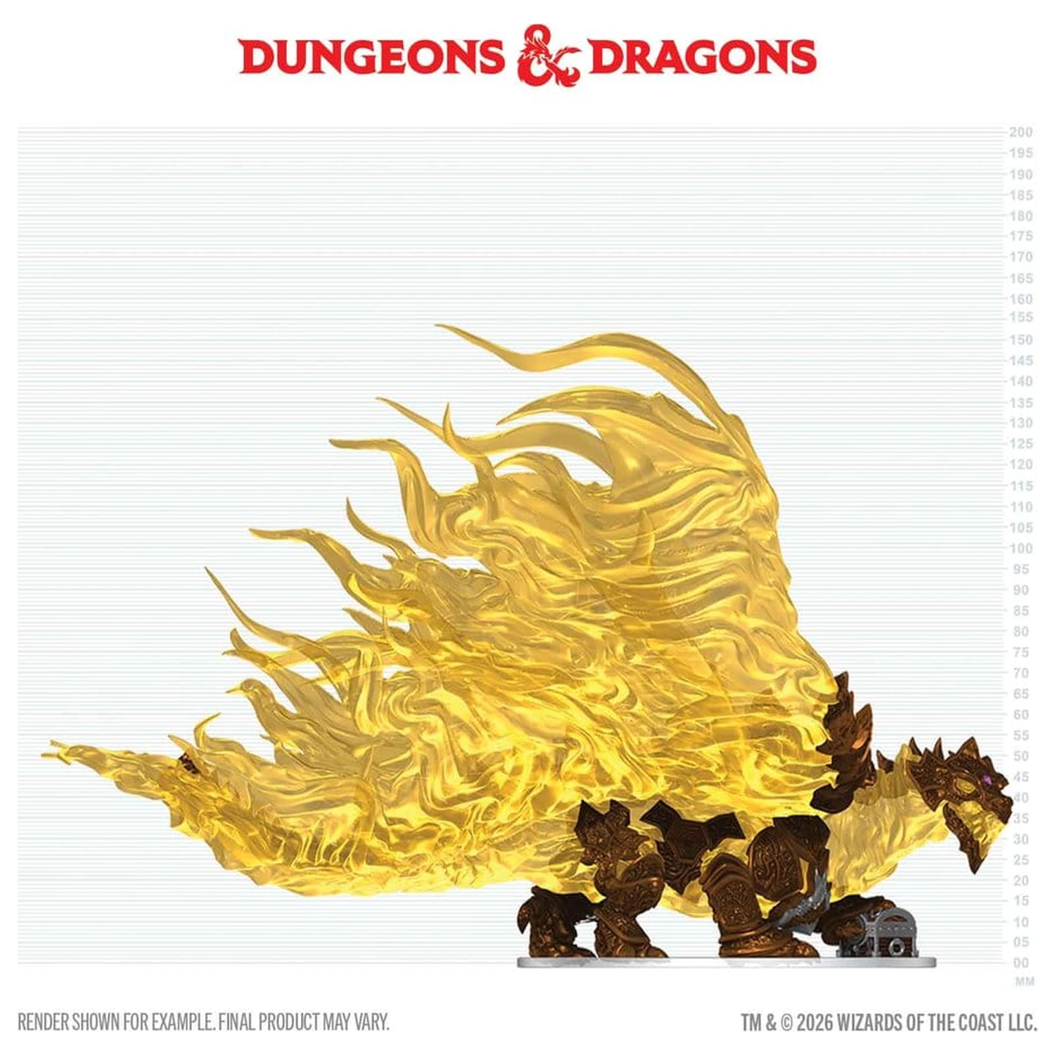 D&D Icons of the Realms Miniaturi prepainted cutie Hollow Dragon 18 cm poza produsului