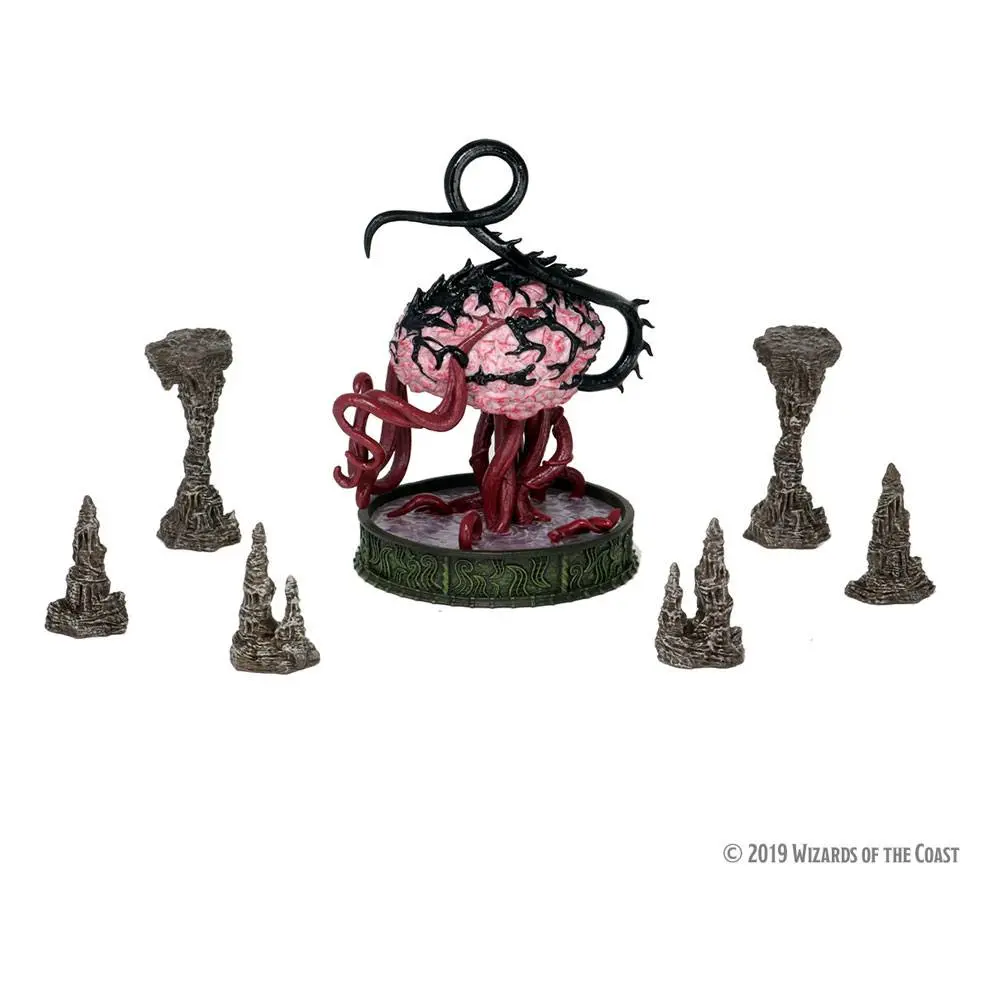 D&D Icons of the Realms: Volo & Mordenkainen's Foes - Set Premium Creier Bătrân & Stalagmite poza produsului