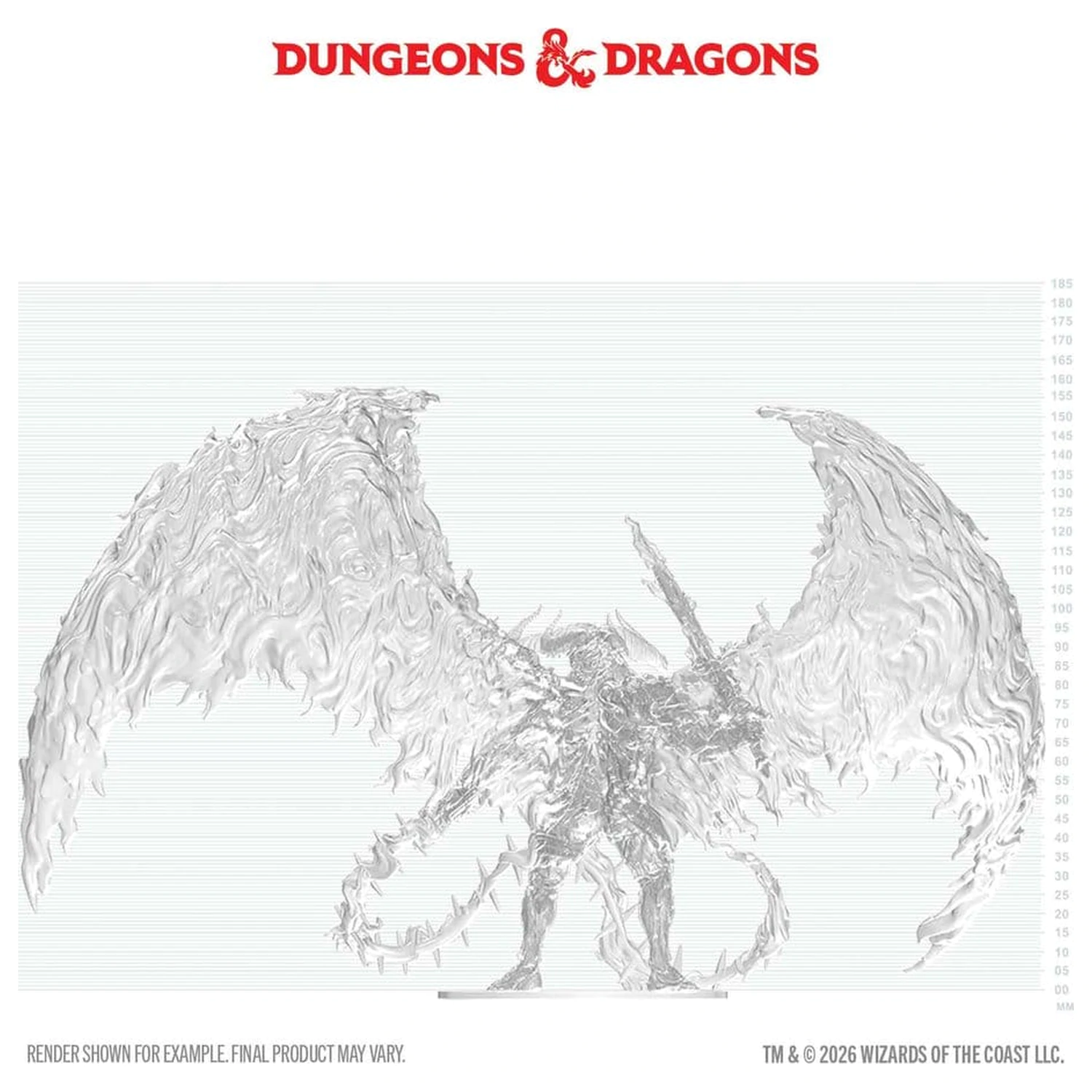 D&D Nolzur's Marvelous Miniatures Unpainted Boxed Miniatura Balor 20 cm poza produsului