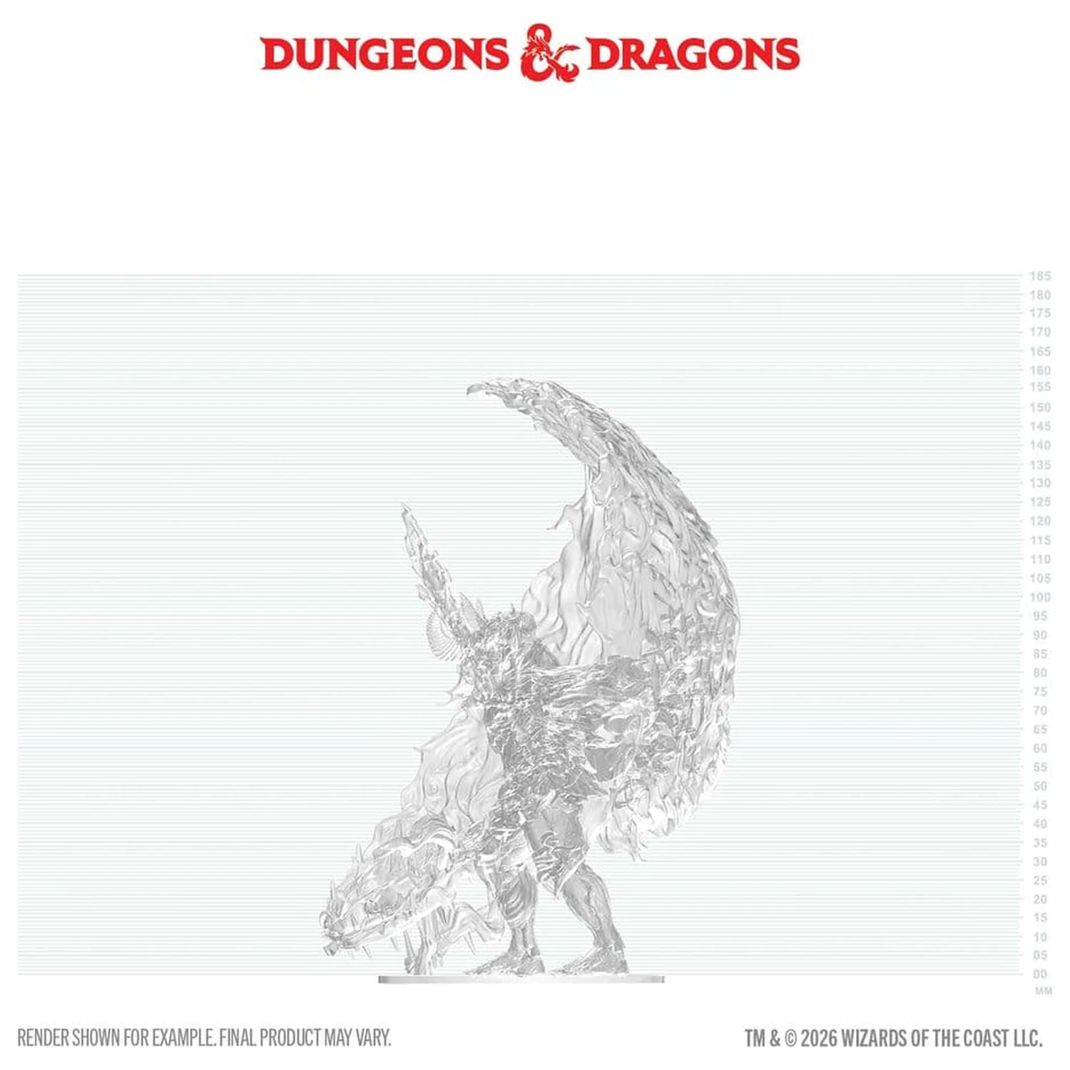 D&D Nolzur's Marvelous Miniatures Unpainted Boxed Miniatura Balor 20 cm poza produsului