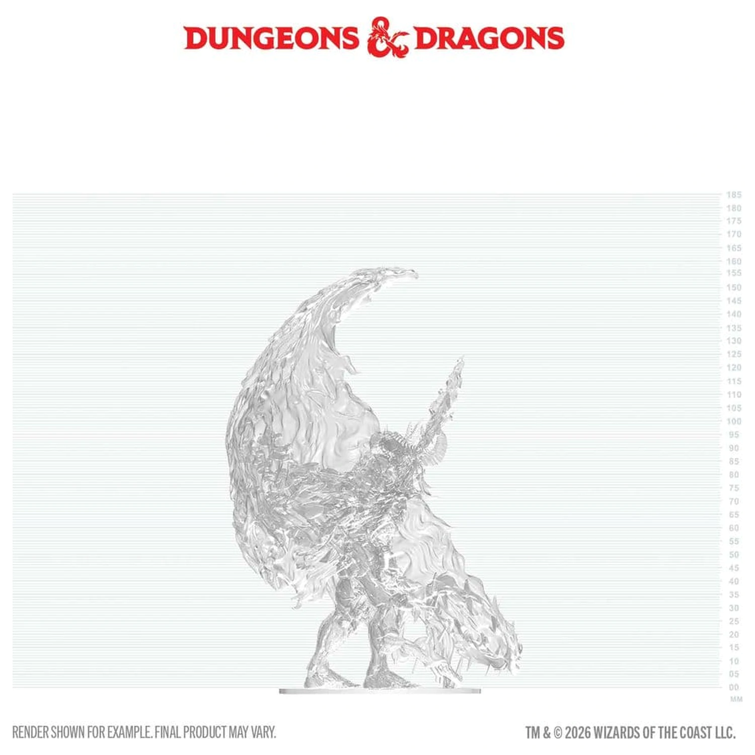 D&D Nolzur's Marvelous Miniatures Unpainted Boxed Miniatura Balor 20 cm poza produsului