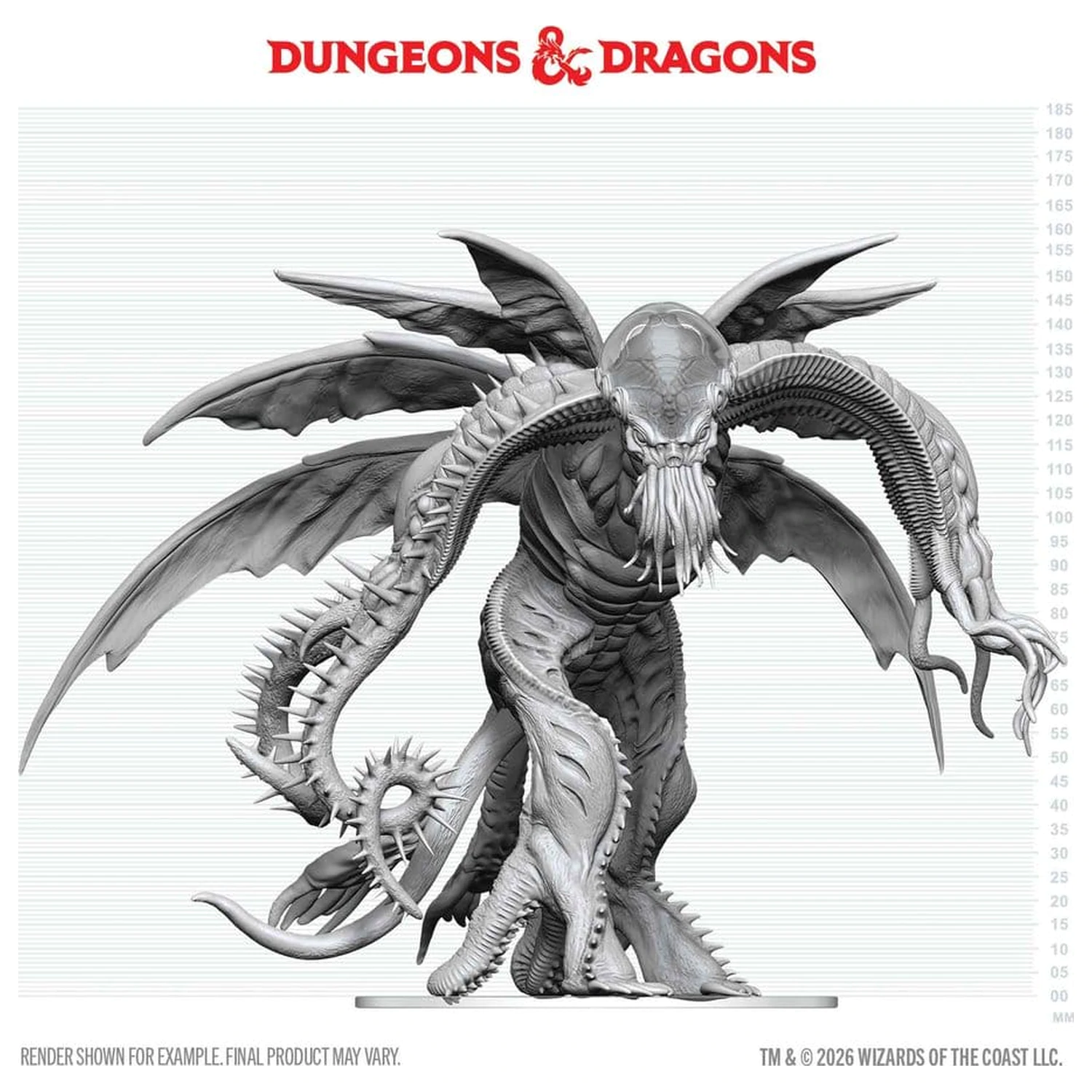 D&D Nolzur's Marvelous Miniatures Miniatură nevopsită Cthulhu 20 cm poza produsului