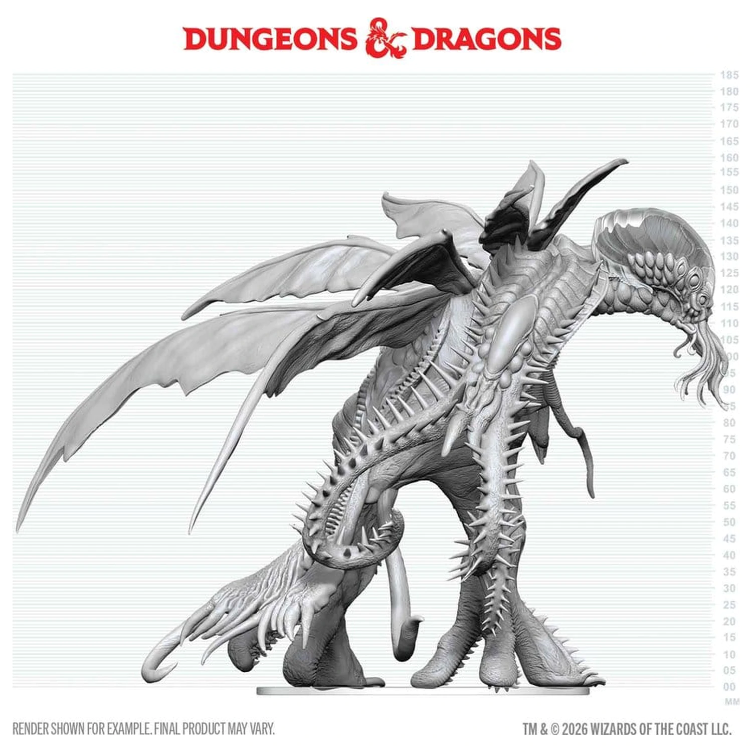 D&D Nolzur's Marvelous Miniatures Miniatură nevopsită Cthulhu 20 cm poza produsului