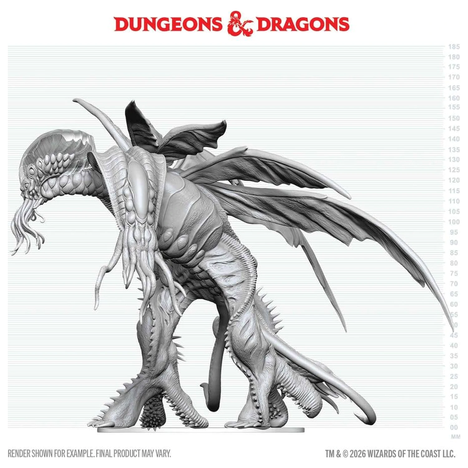 D&D Nolzur's Marvelous Miniatures Miniatură nevopsită Cthulhu 20 cm poza produsului