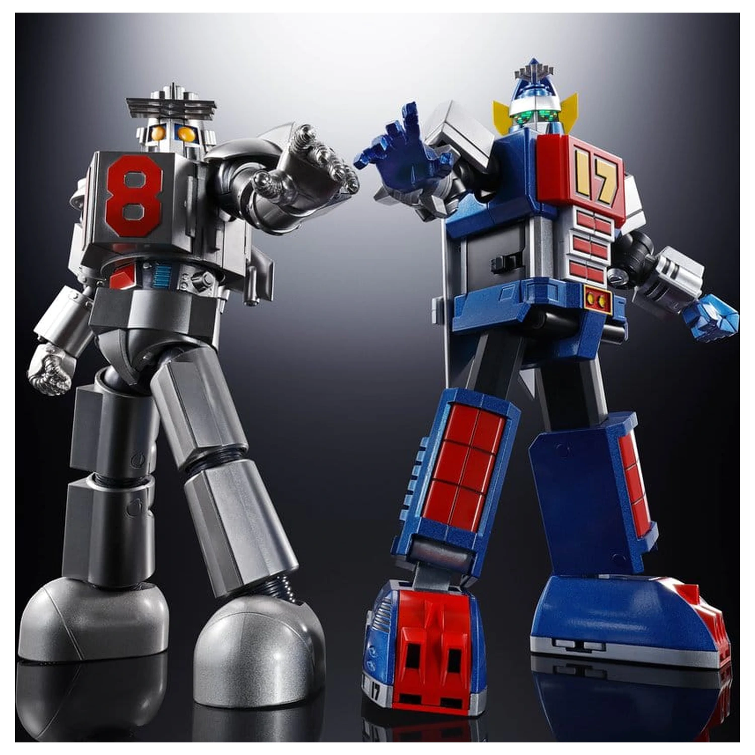 Daitetsujin 17 Soul of Chogokin Diecast Figurina de Acțiune GX-101S Daitetsujin 17 & 18 Graviton Box 18 cm poza produsului