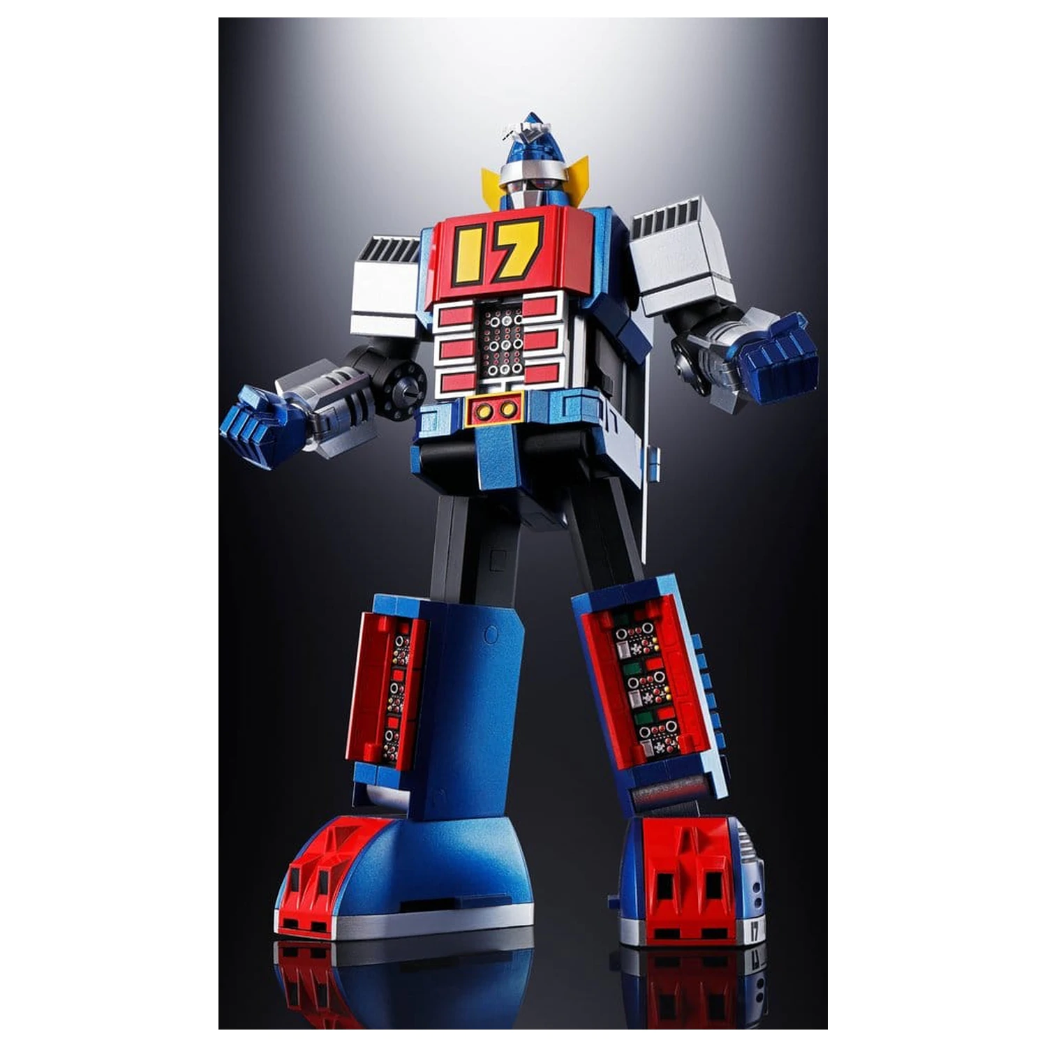 Daitetsujin 17 Soul of Chogokin Diecast Figurina de Acțiune GX-101S Daitetsujin 17 & 18 Graviton Box 18 cm poza produsului