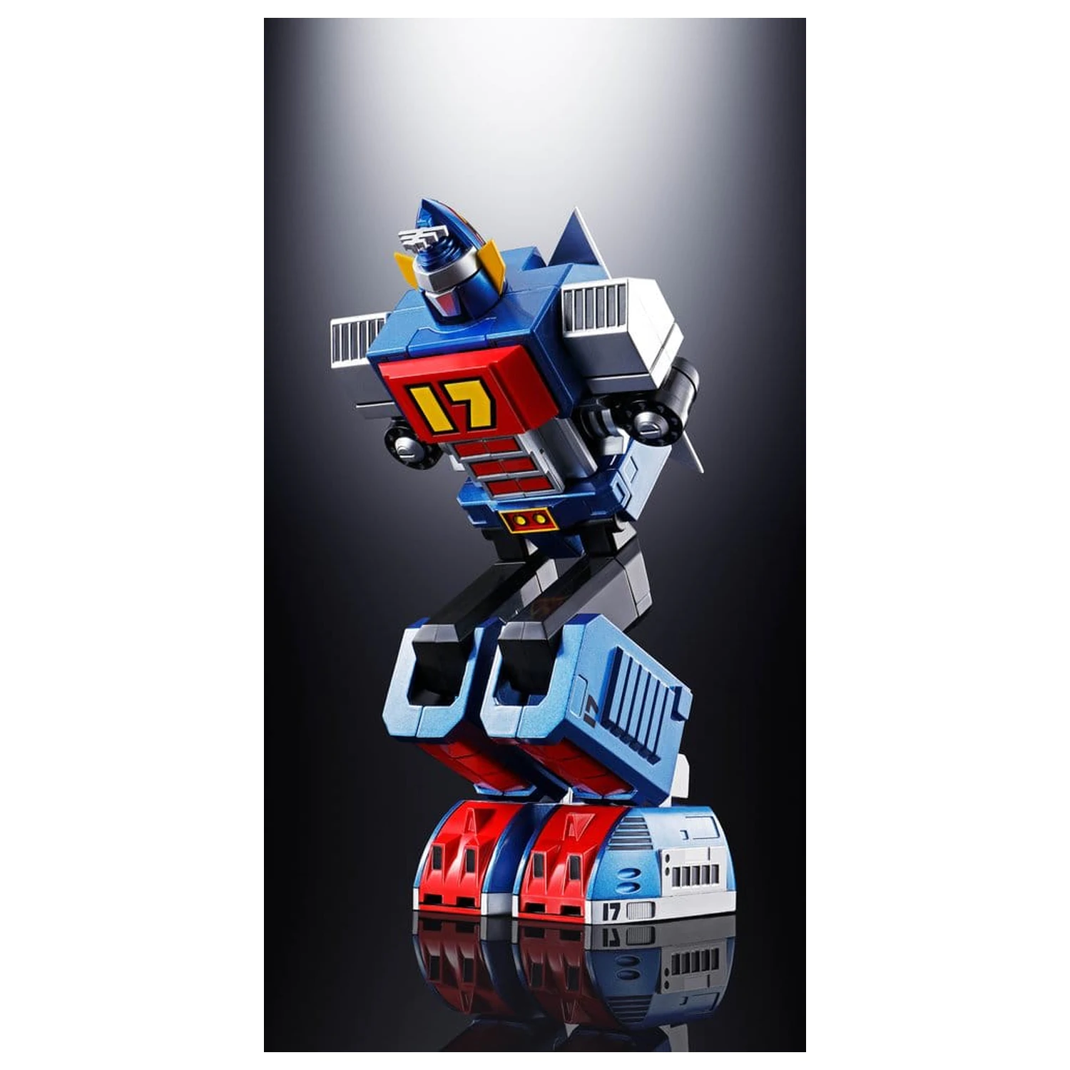 Daitetsujin 17 Soul of Chogokin Diecast Figurina de Acțiune GX-101S Daitetsujin 17 & 18 Graviton Box 18 cm poza produsului