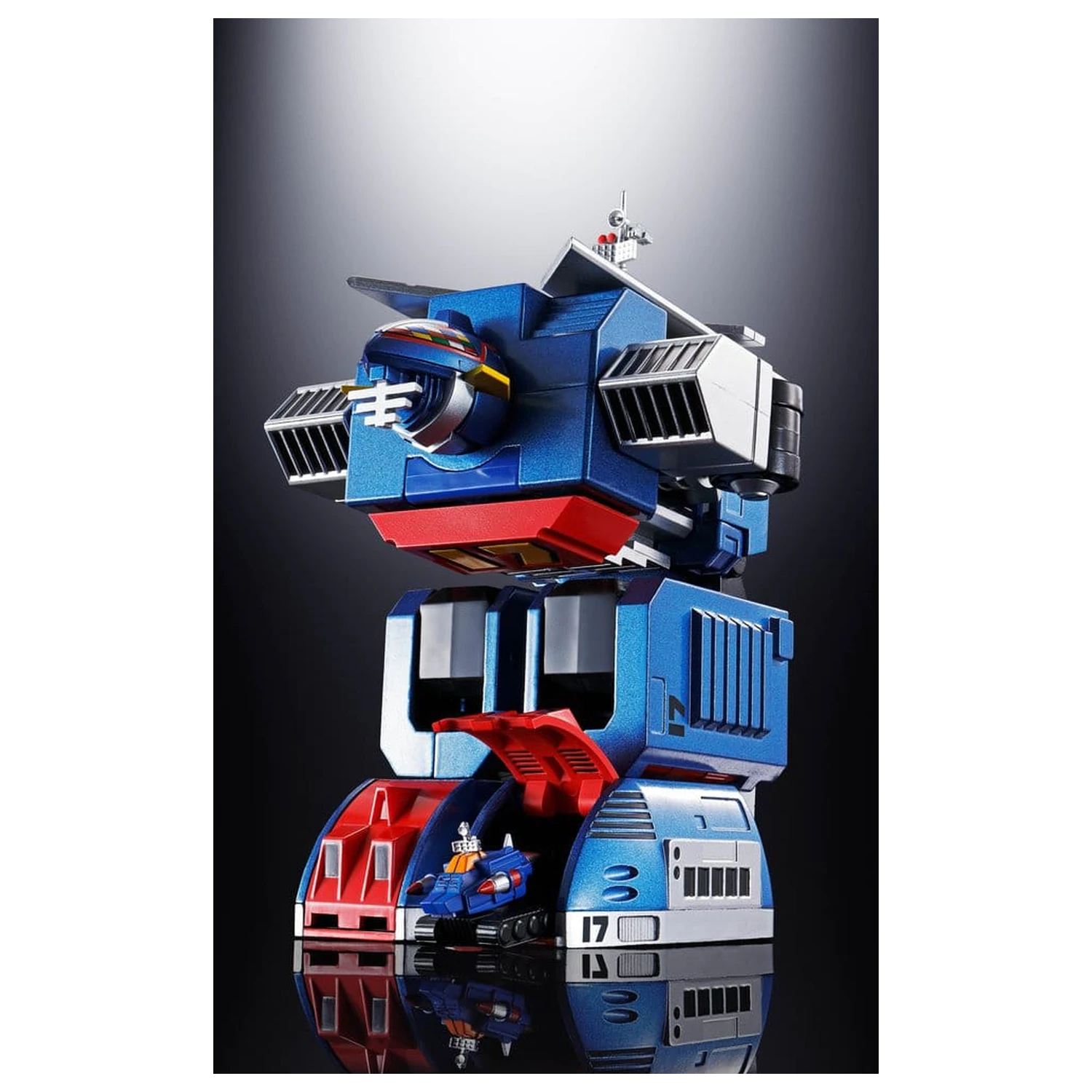 Daitetsujin 17 Soul of Chogokin Diecast Figurina de Acțiune GX-101S Daitetsujin 17 & 18 Graviton Box 18 cm poza produsului