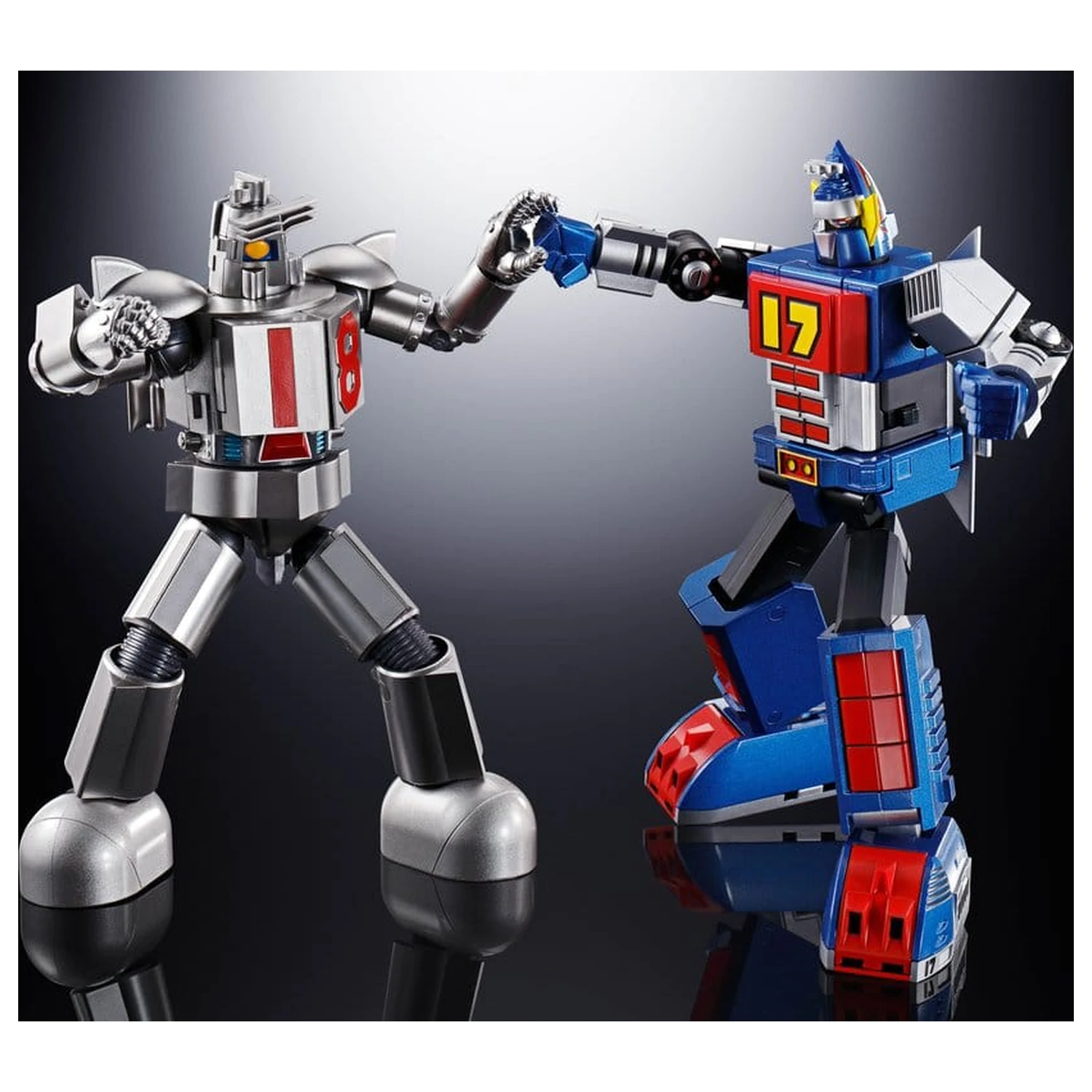 Daitetsujin 17 Soul of Chogokin Diecast Figurina de Acțiune GX-101S Daitetsujin 17 & 18 Graviton Box 18 cm poza produsului