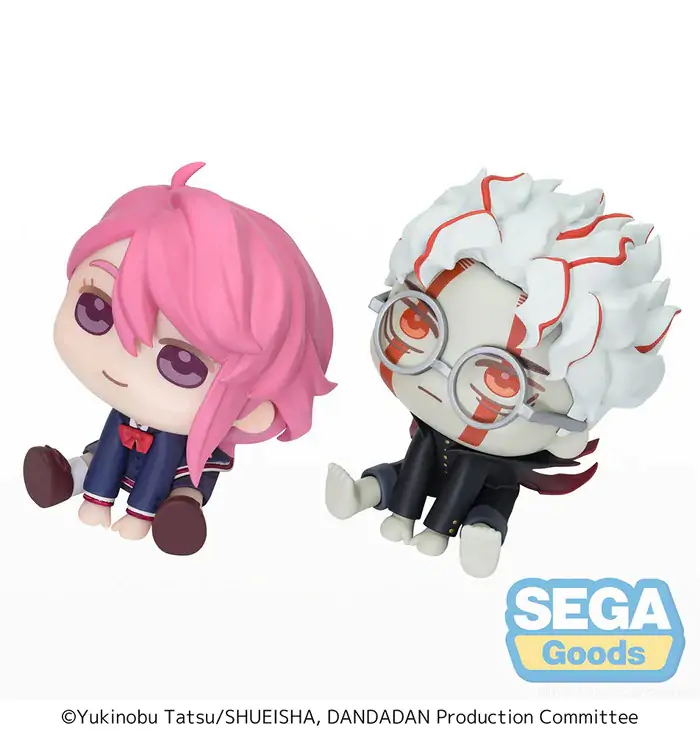 Set 2 Figurine Dandadan Okarun (transformat) &amp; Aira 6 cm poza produsului