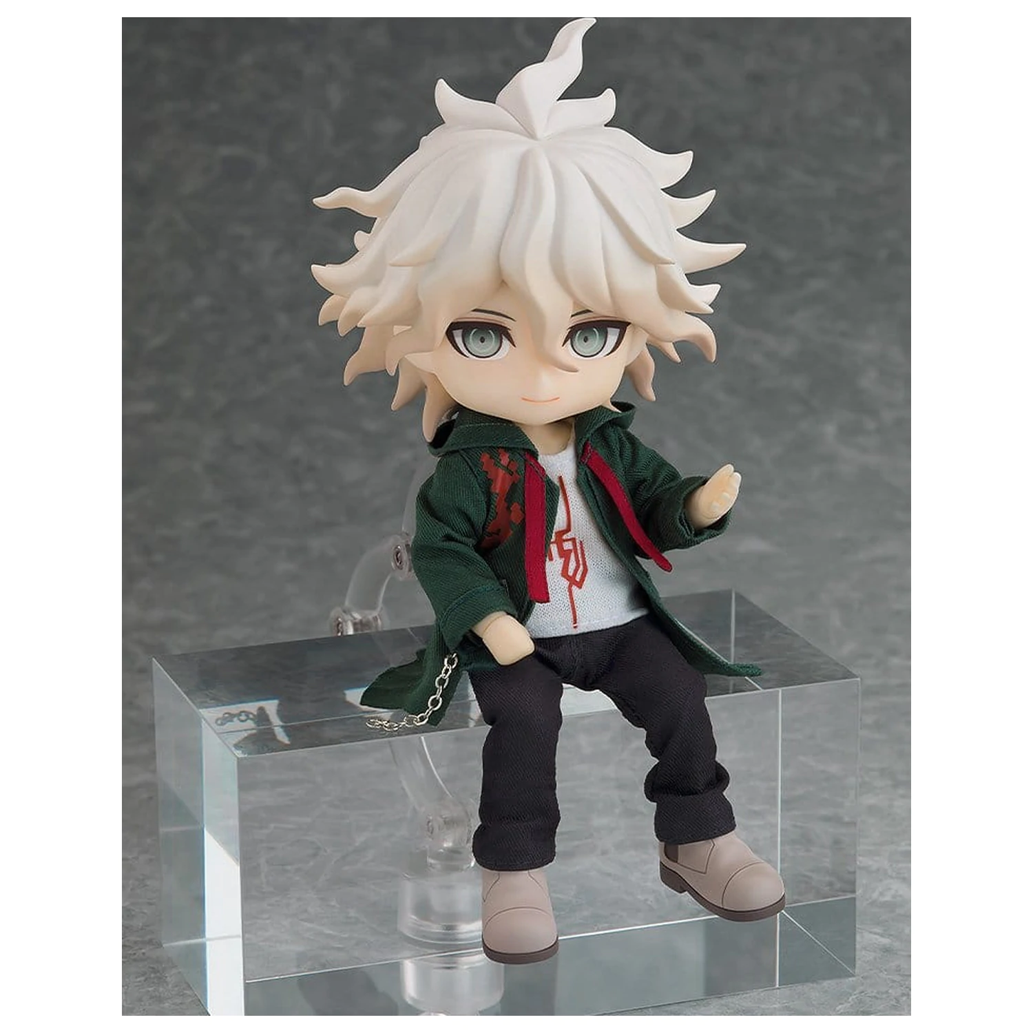 Danganronpa 2x2 Nendoroid Doll Action Figure Nagito Komaeda 14 cm poza produsului