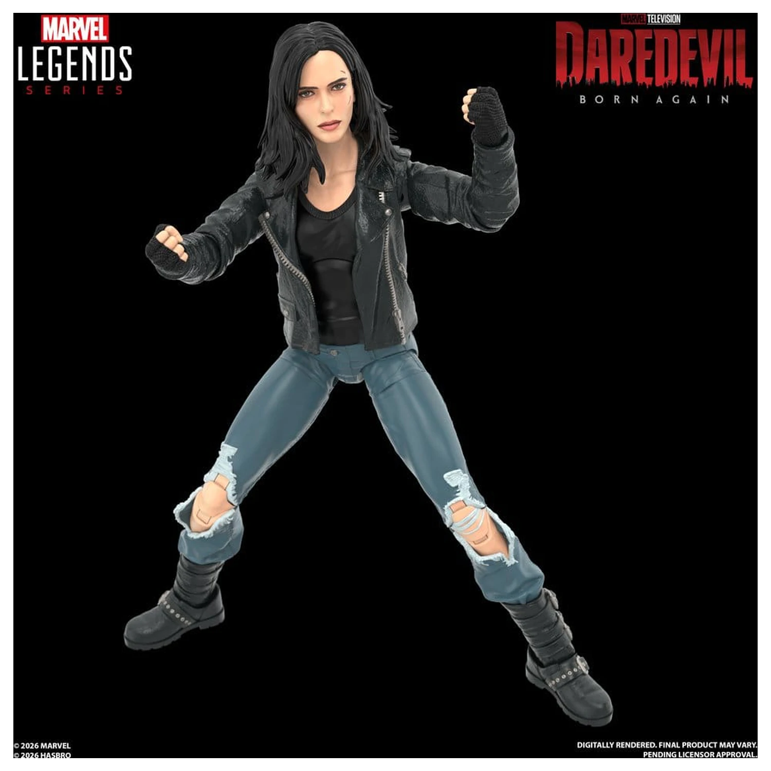 Daredevil: Born Again Marvel Legends Pachet cu 2 Figurine de Acțiune Daredevil & Jessica Jones 15 cm poza produsului