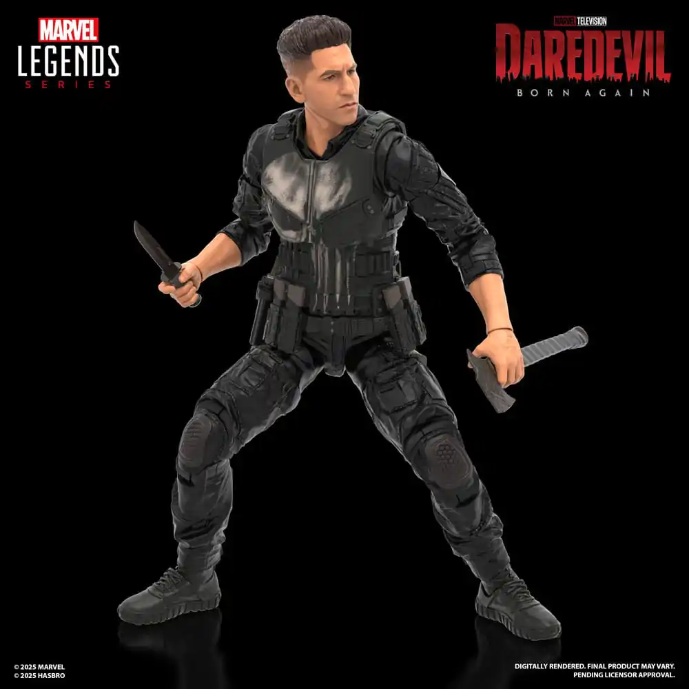 Daredevil: Born Again Marvel Legends Figurina de acțiune Punisher 15 cm poza produsului