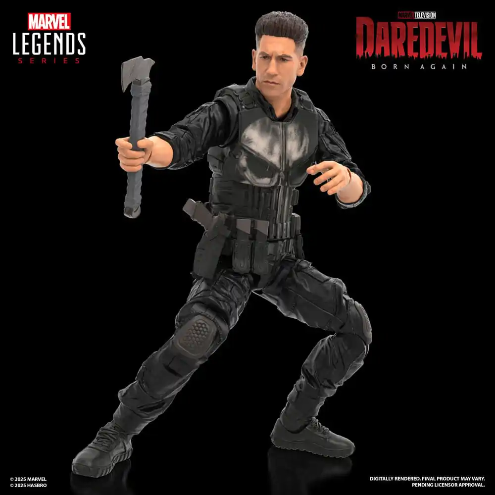 Daredevil: Born Again Marvel Legends Figurina de acțiune Punisher 15 cm poza produsului