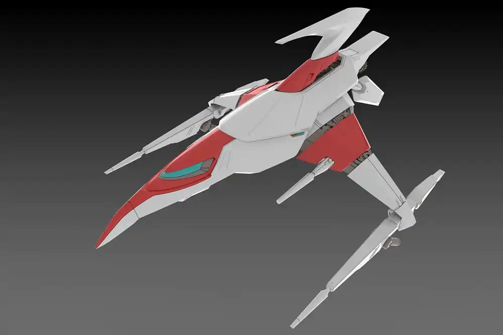 Dariusburst CS Core Kit de Plastic 1/144 Legend Silver Hawk 3F-1B Space Fighter 14 cm poza produsului