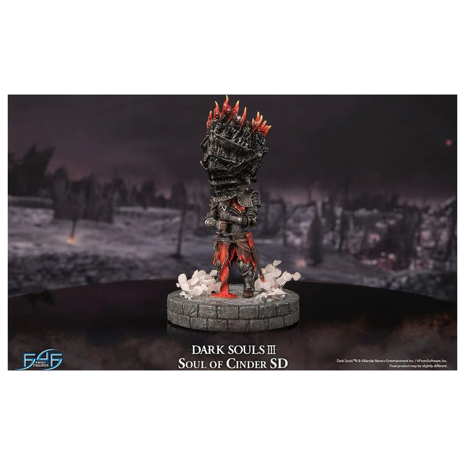 Dark Souls III Statuie din rășină Soul of Cinder SD 22 cm poza produsului