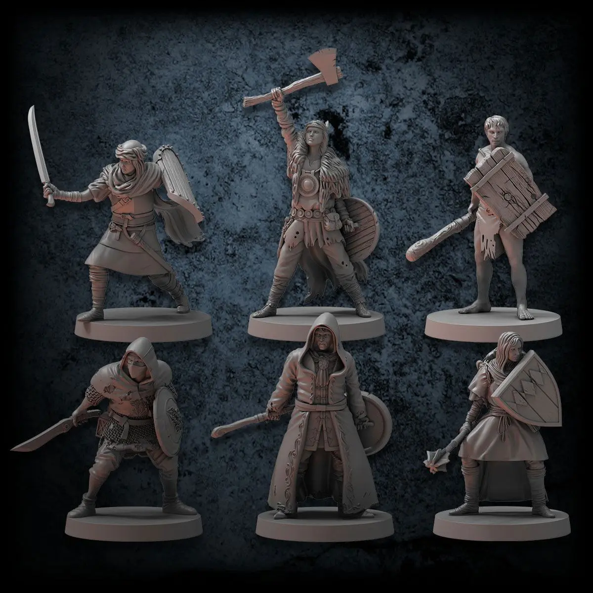Dark Souls The Board Miniatures Pachet Eroi Neaprinsi 2 poza produsului
