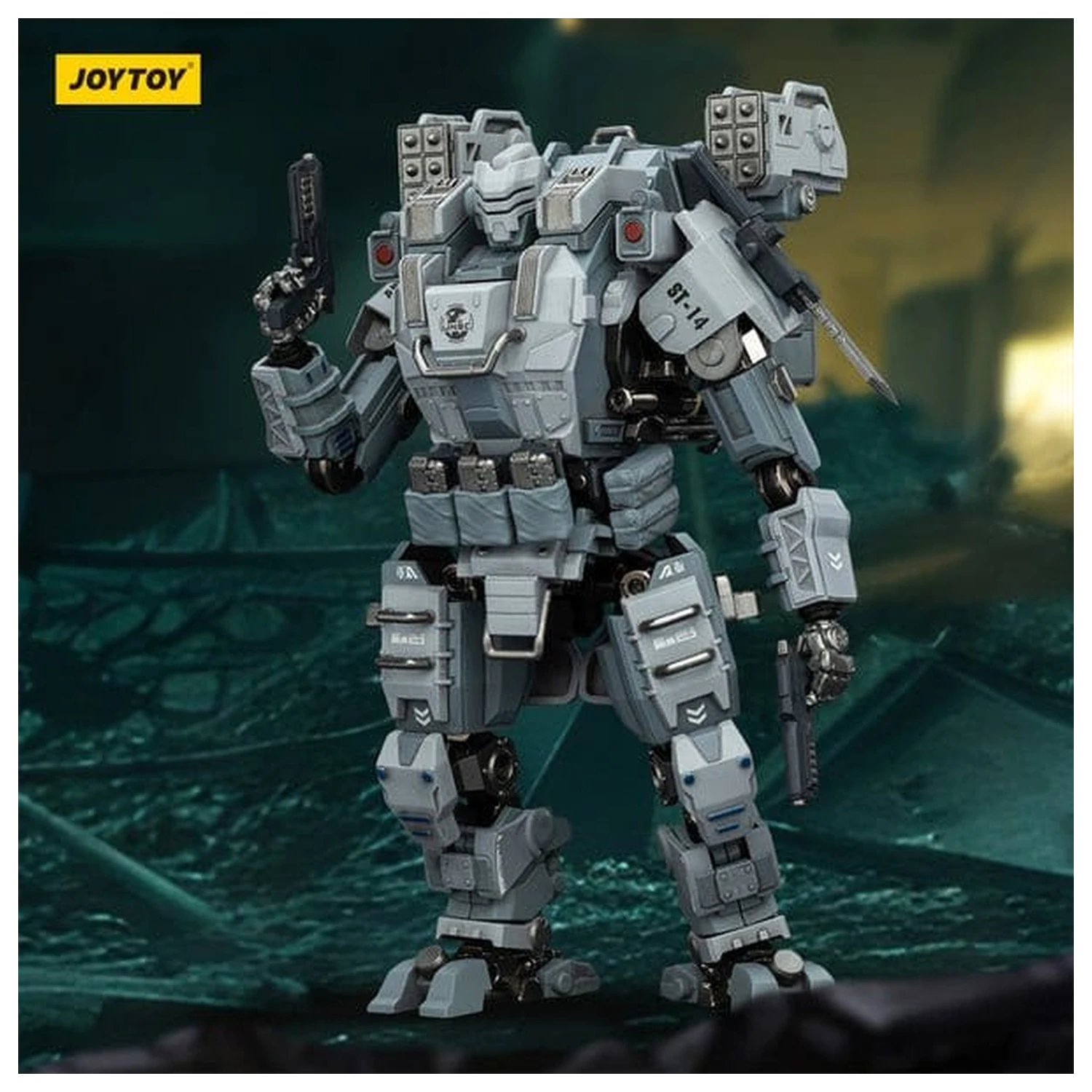 Figurina de actiune Dark Source 1/25 APOC Series Sky Tempest Fire Strike Mech ST-8614 14 cm poza produsului