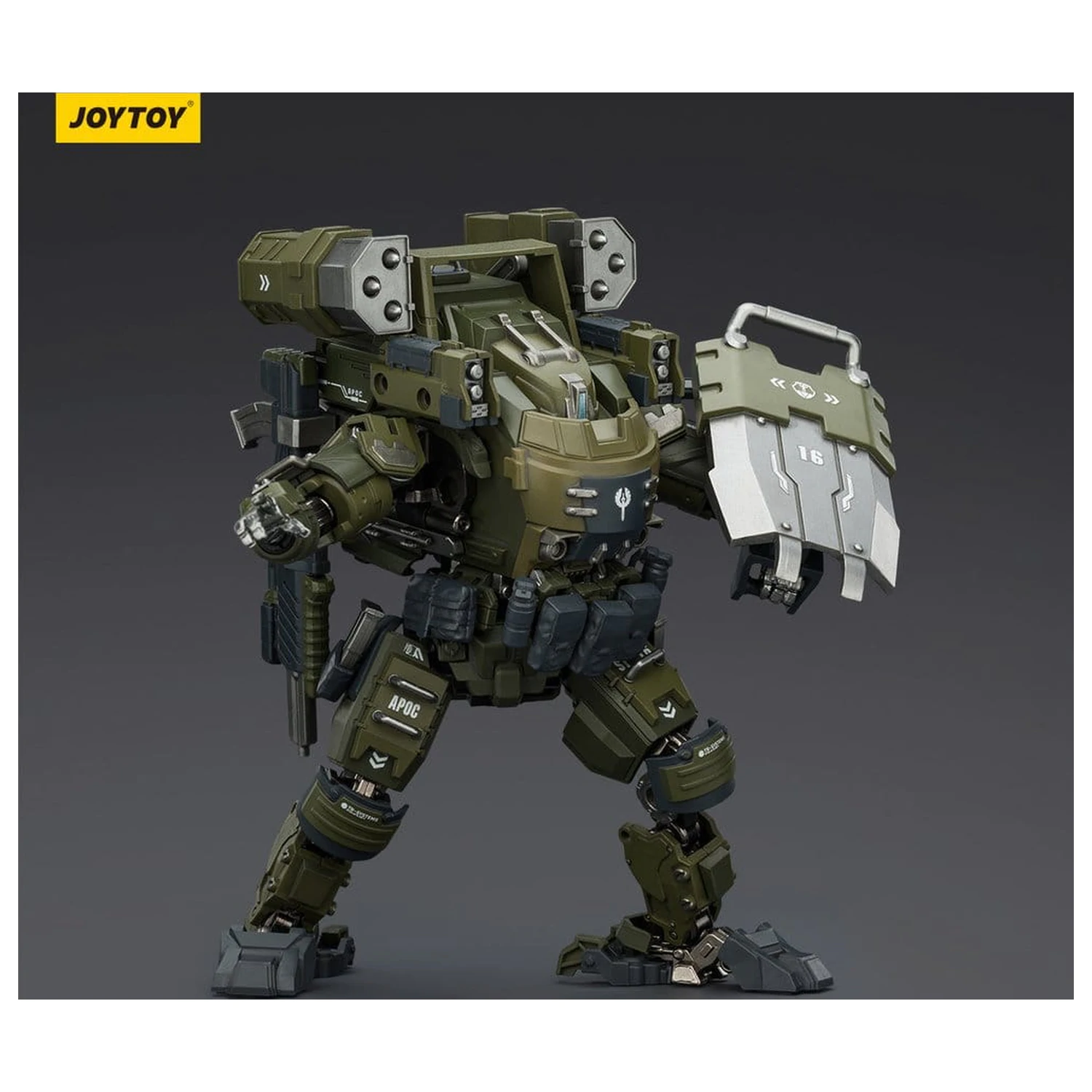 Dark Source Figurina de actiune 1/25 APOC Series Storm Surge Heavy Fire Assault Mech ST-8616 14 cm poza produsului