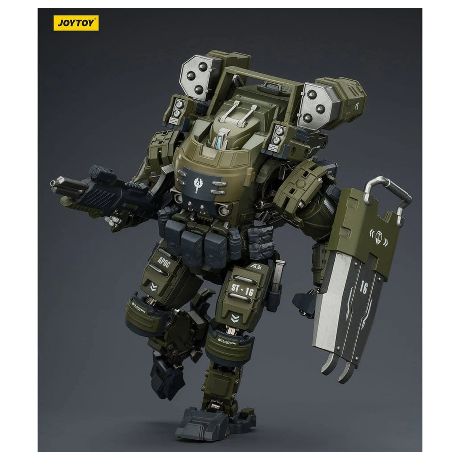 Dark Source Figurina de actiune 1/25 APOC Series Storm Surge Heavy Fire Assault Mech ST-8616 14 cm poza produsului