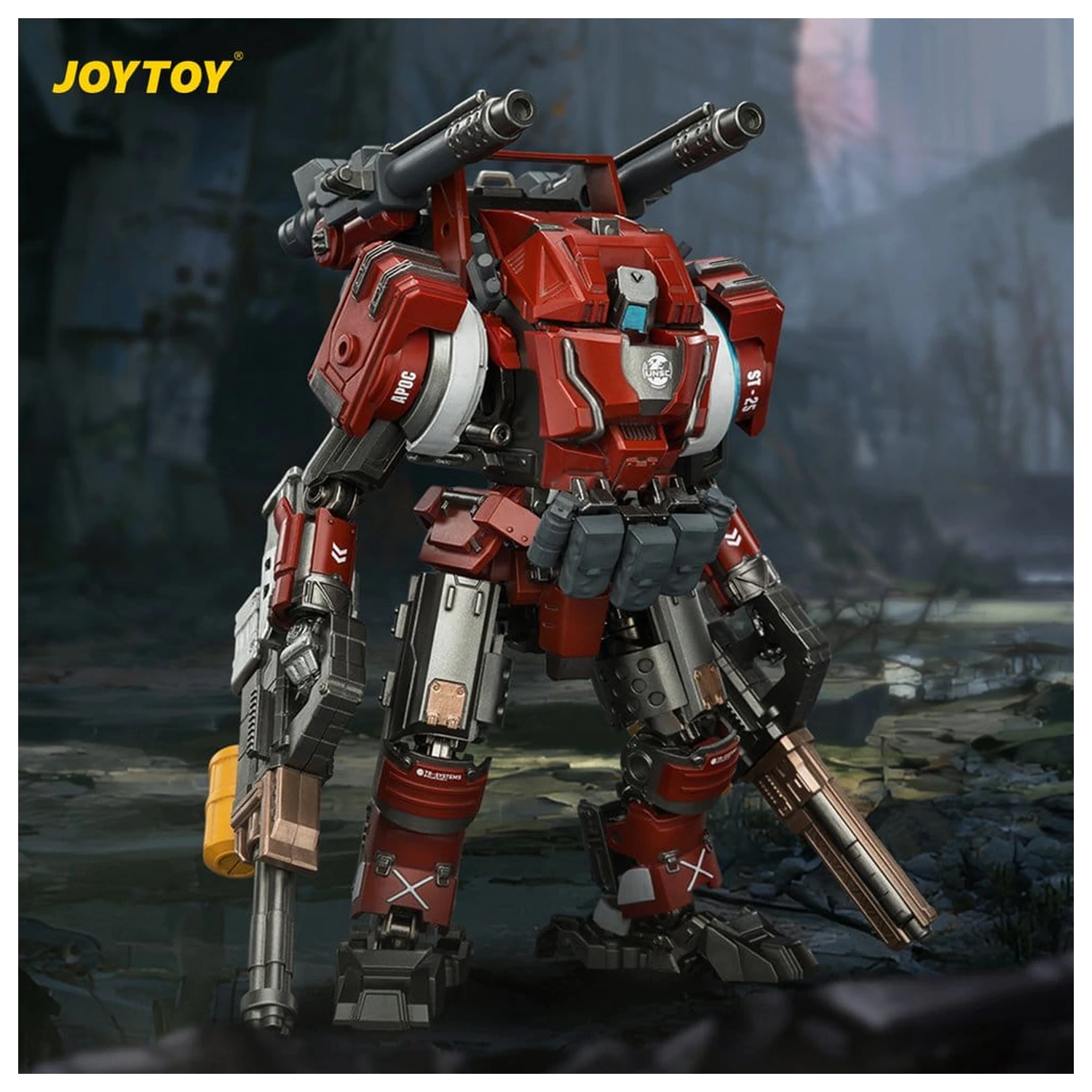 Dark Source APOC Series Figurină de acțiune Iron Skybearer Heavy Fire Assault Mech ST-8625 17 cm poza produsului