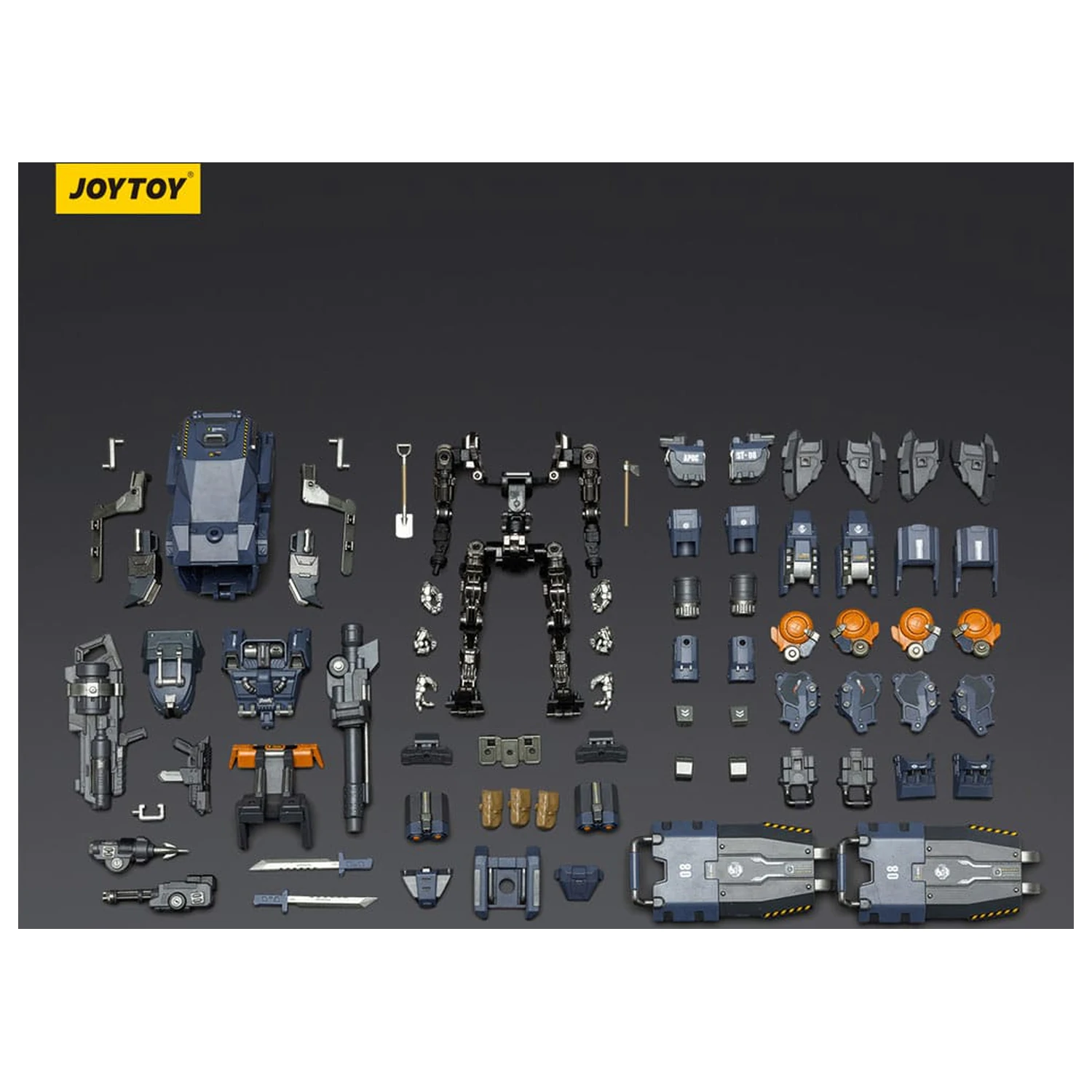 Figurina Dark Source APOC Series Storm Lucis Fire Support Type Mech 16 cm poza produsului