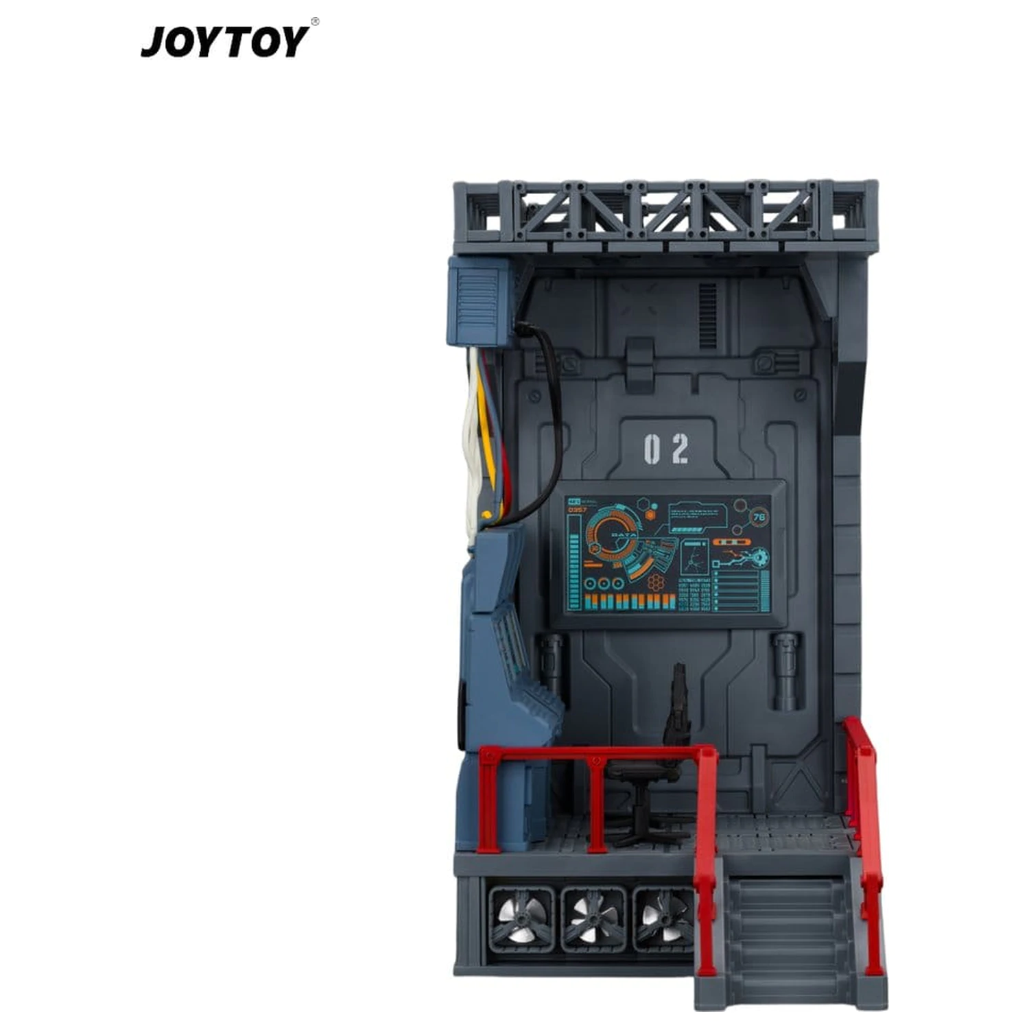 Dark Source Hangar-Style Base Diorama Display Case-02 poza produsului