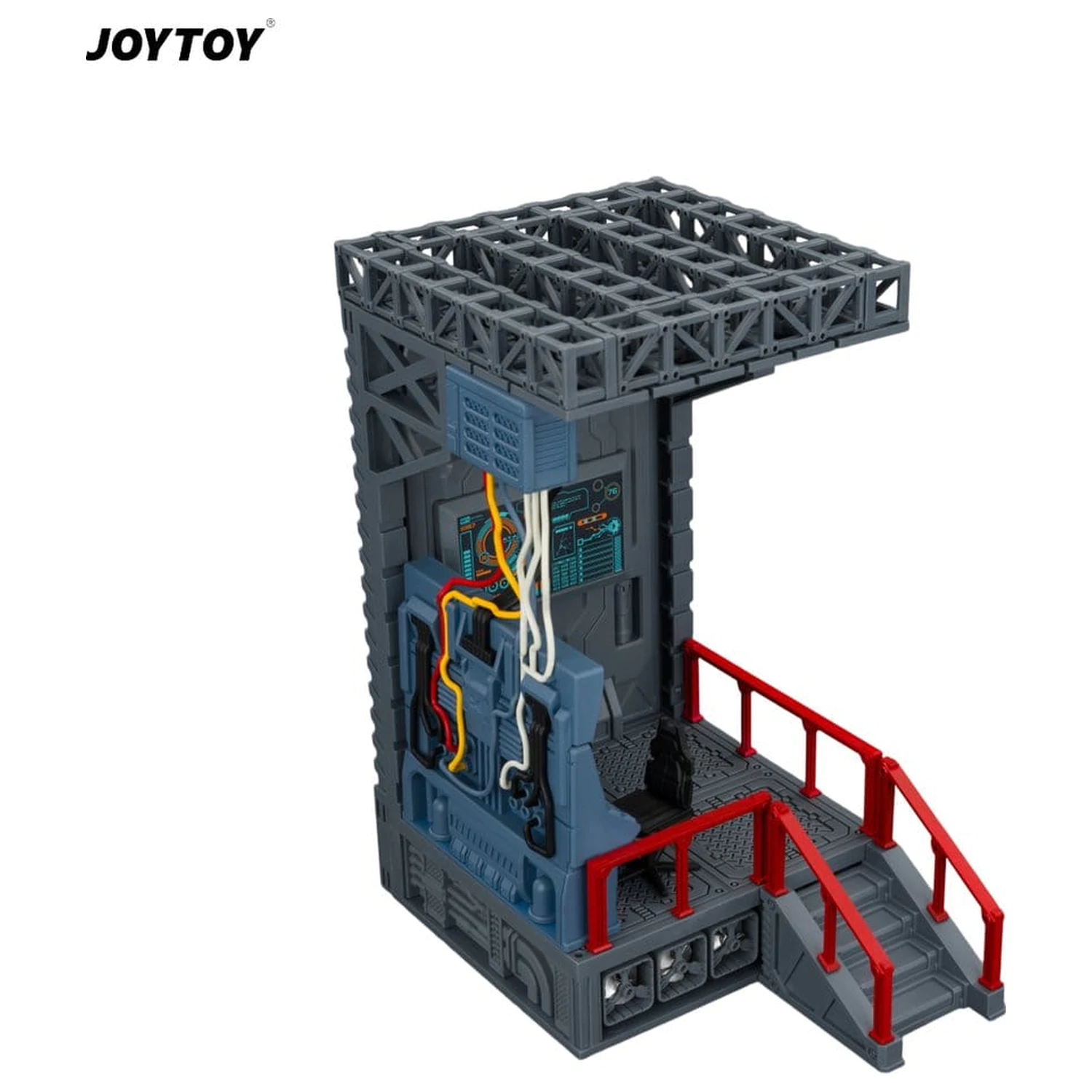 Dark Source Hangar-Style Base Diorama Display Case-02 poza produsului