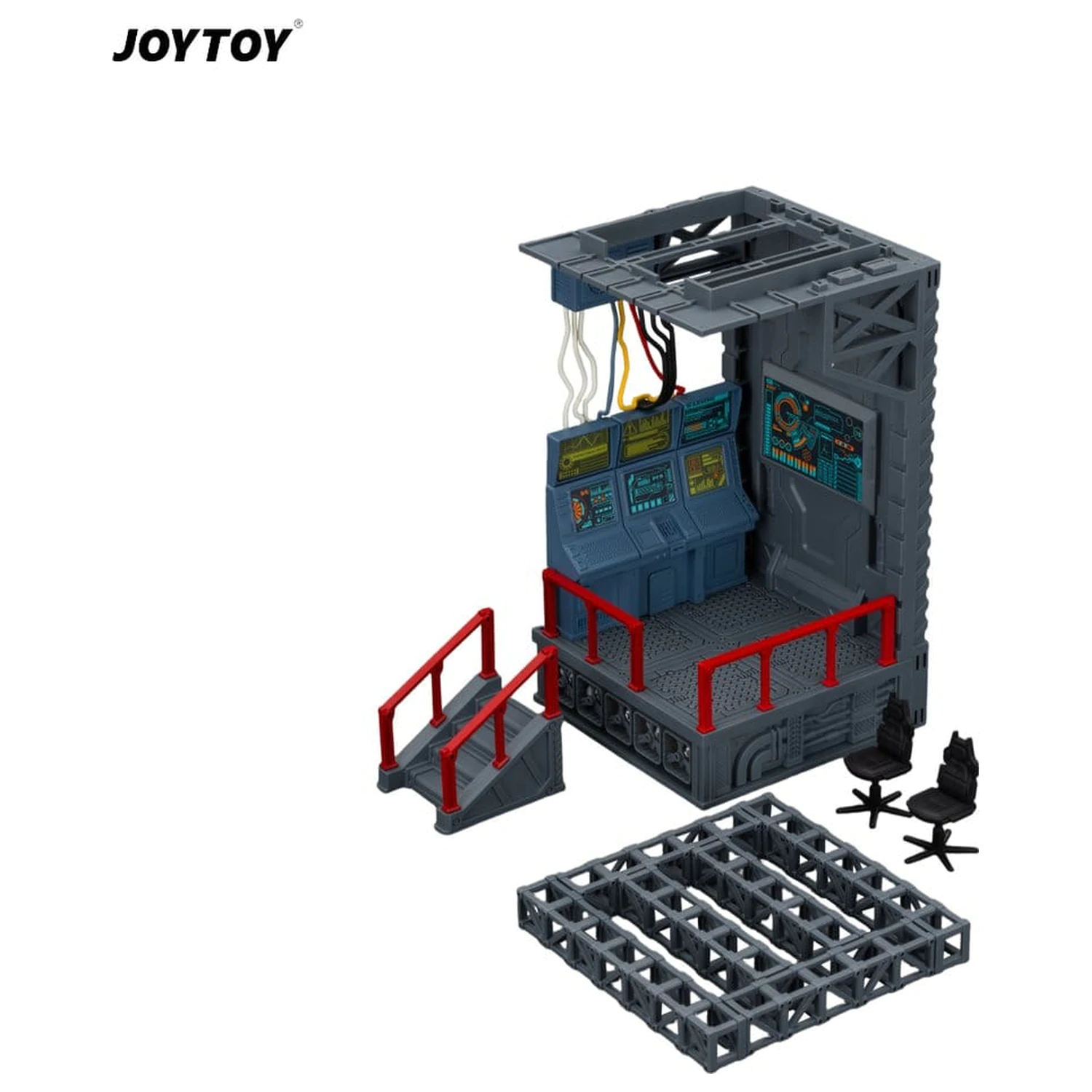 Dark Source Hangar-Style Base Diorama Display Case-02 poza produsului