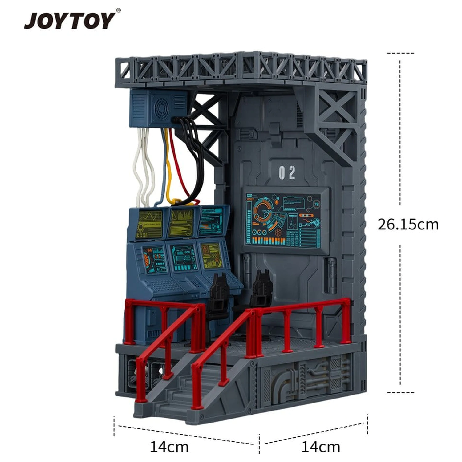 Dark Source Hangar-Style Base Diorama Display Case-02 poza produsului