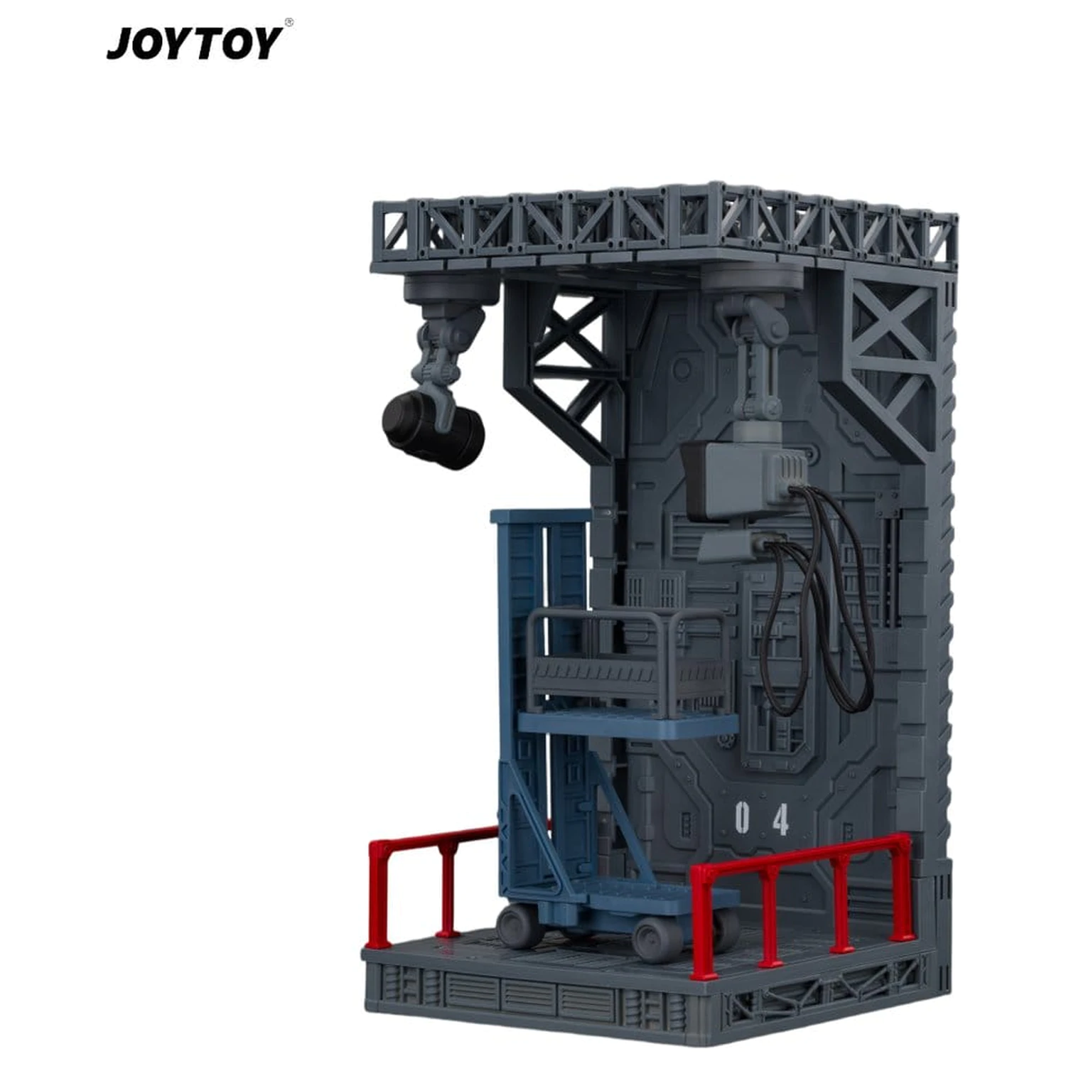 Dark Source Hangar-Style Base Diorama Display Case-04 poza produsului