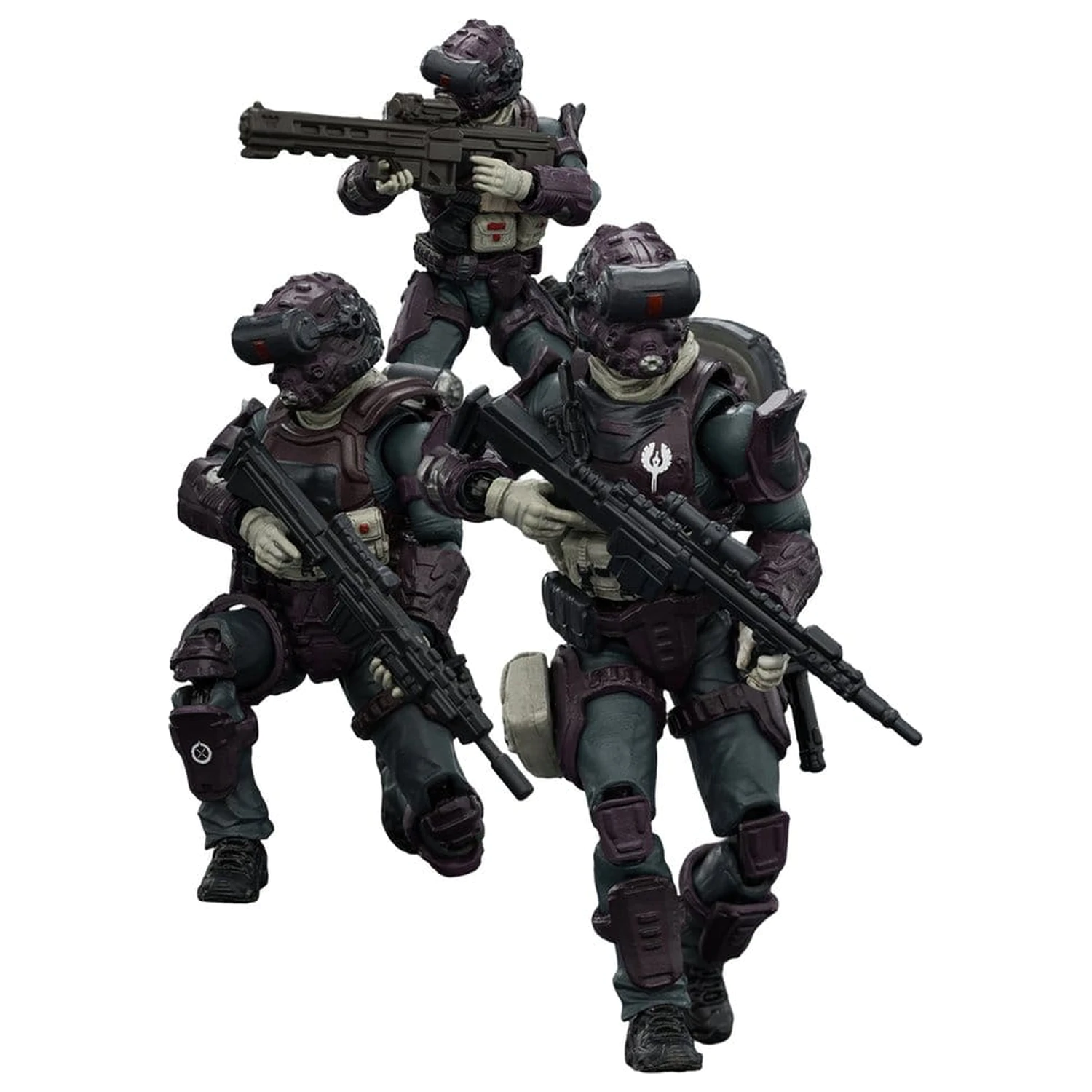 Dark Source Steel Ride figurina de actiune pachet Prism Squad 8 cm poza produsului