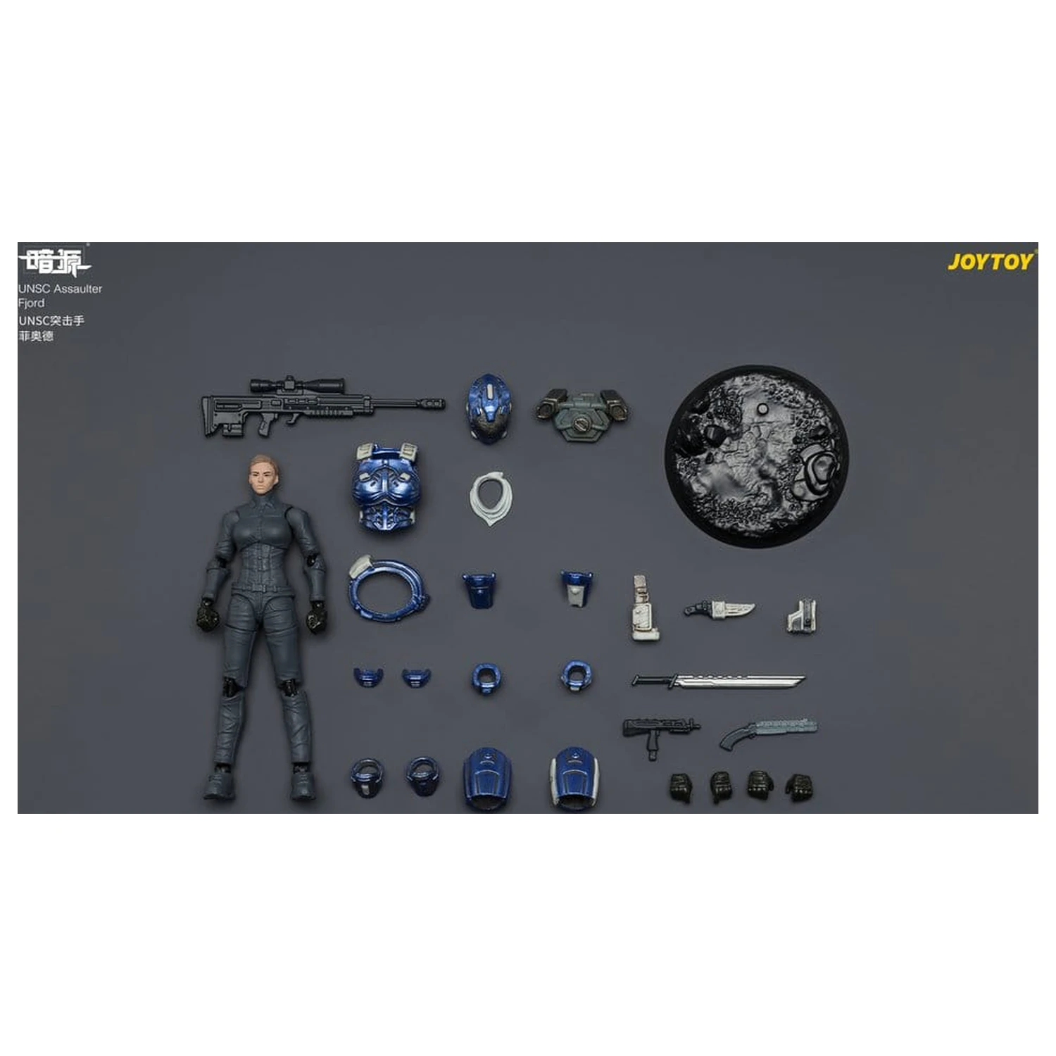 Dark Source UNSC Figurină de acțiune Assaulter Fjord 8 cm poza produsului