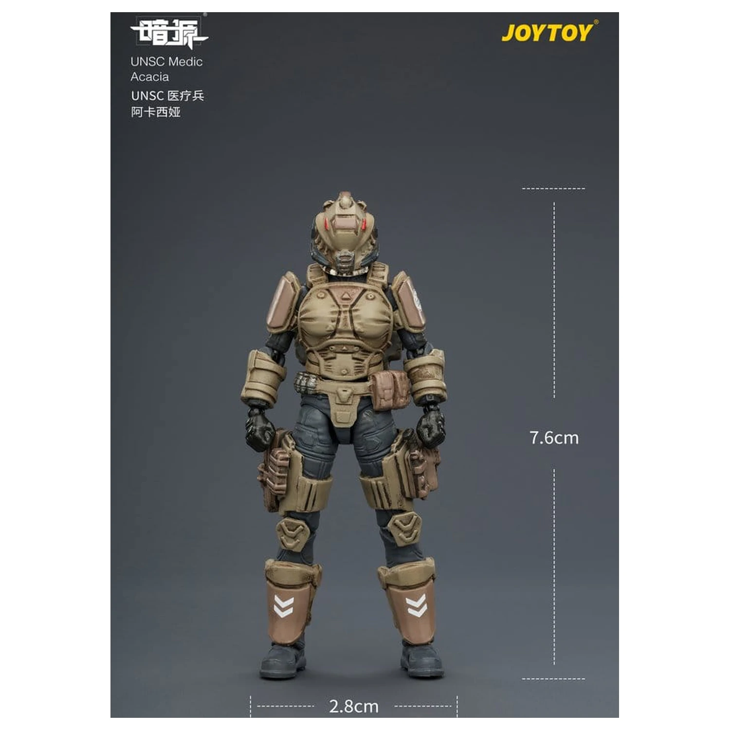 Dark Source UNSC Figurină de acțiune Medic Acacia 8 cm poza produsului