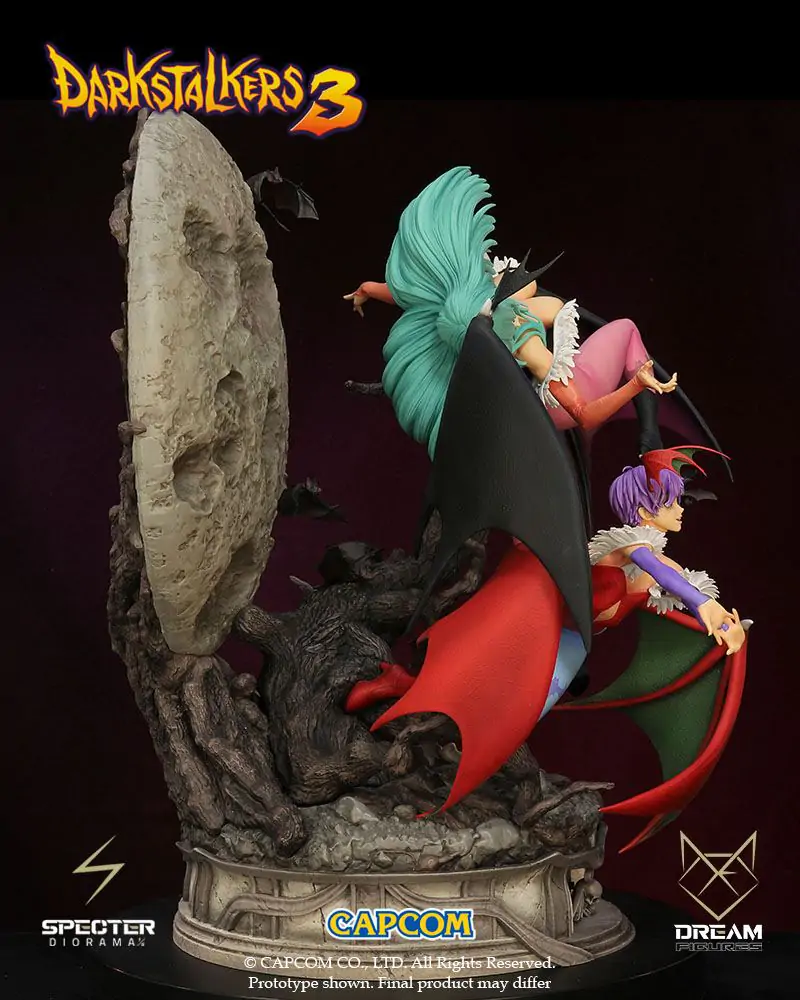 Darkstalkers 3 Dioramă Spectru 1/6 Morrigan & Lilith 47 cm poza produsului