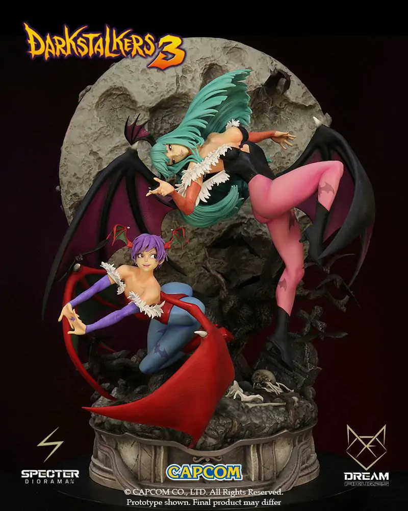 Darkstalkers 3 Dioramă Spectru 1/6 Morrigan & Lilith 47 cm poza produsului