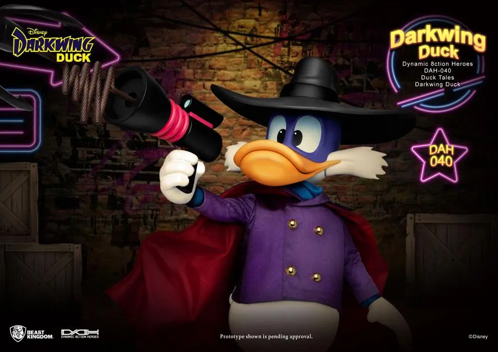 Darkwing Duck Dynamic 8ction Heroes figurină de acțiune 1/9 Darkwing Duck 16 cm poza produsului