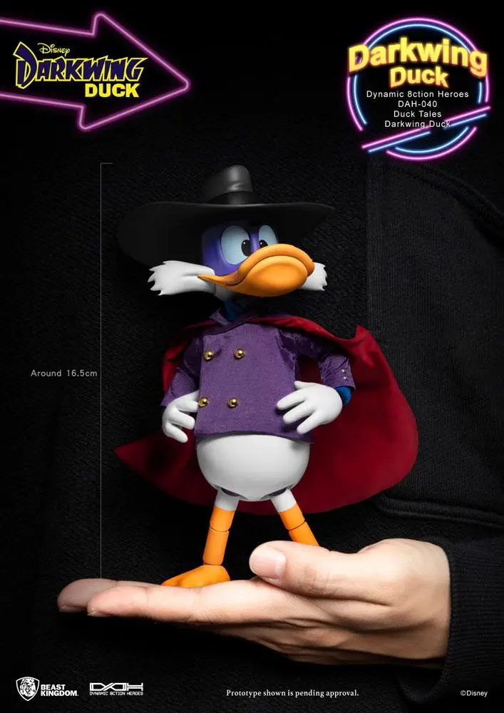 Darkwing Duck Dynamic 8ction Heroes figurină de acțiune 1/9 Darkwing Duck 16 cm poza produsului