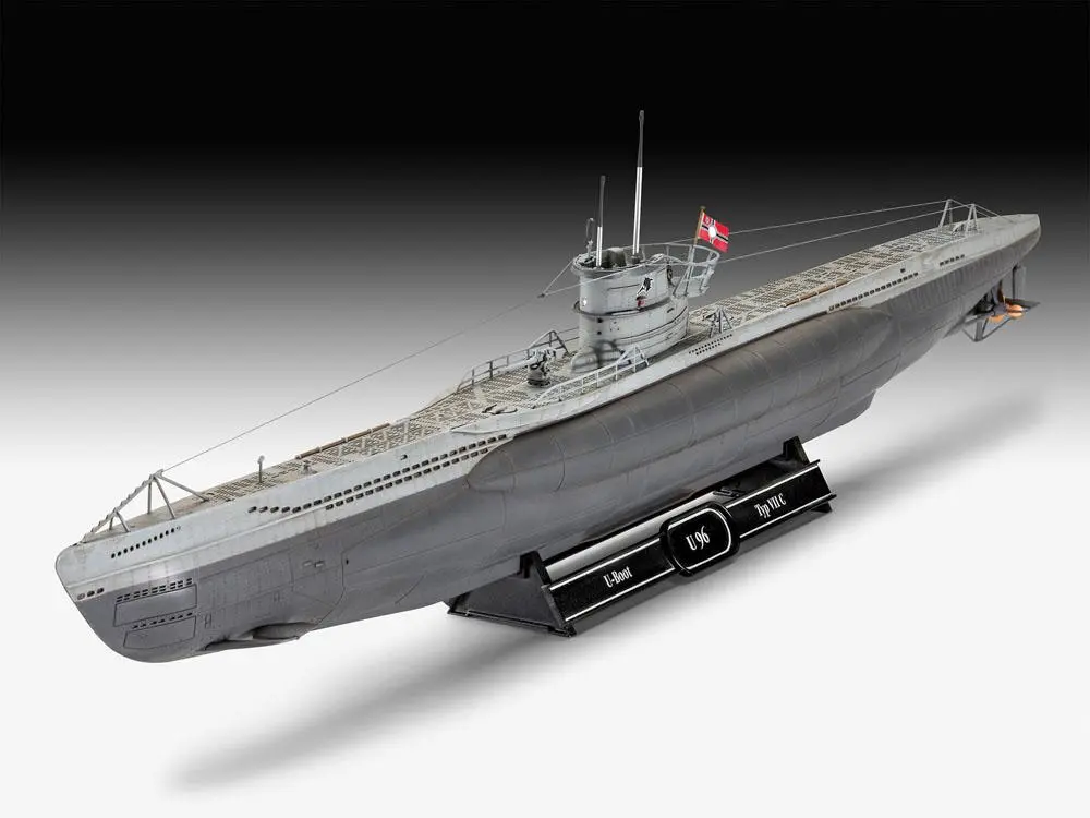 Set cadou model "Das Boot" 1/144 U-Boot U96 Typ VII C Aniversare 40 de ani 46 cm poza produsului