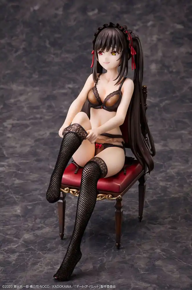 Date A Bullet Statui PVC 1/7 Kurumi Tokisaki & White Queen 17 cm poza produsului