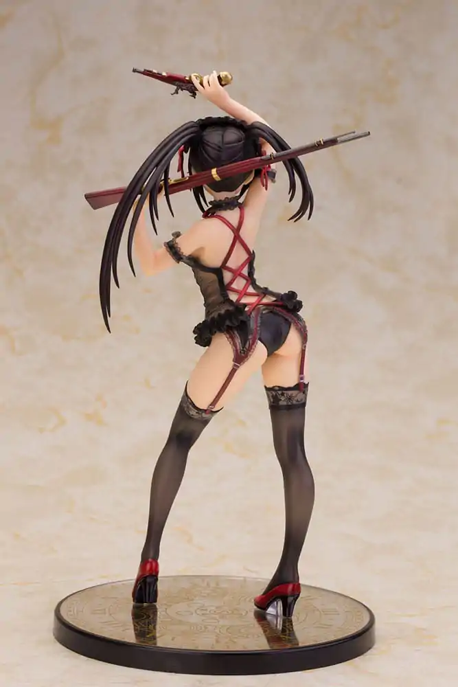 Date A Live Statuie 1/7 Kurumi Tokisaki Lingerie Ver. Black 24 cm poza produsului