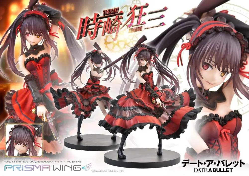 Date A Live Fragment: Date A Bullet Statuie PVC Prisma Wing 1/7 Kurumi Tokisaki 27 cm poza produsului